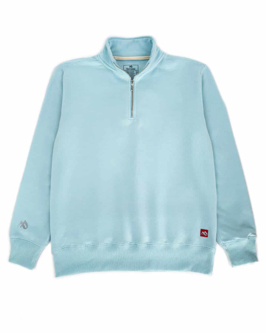 Buzo cuello alto hombre Azul Celeste - miniatura 3