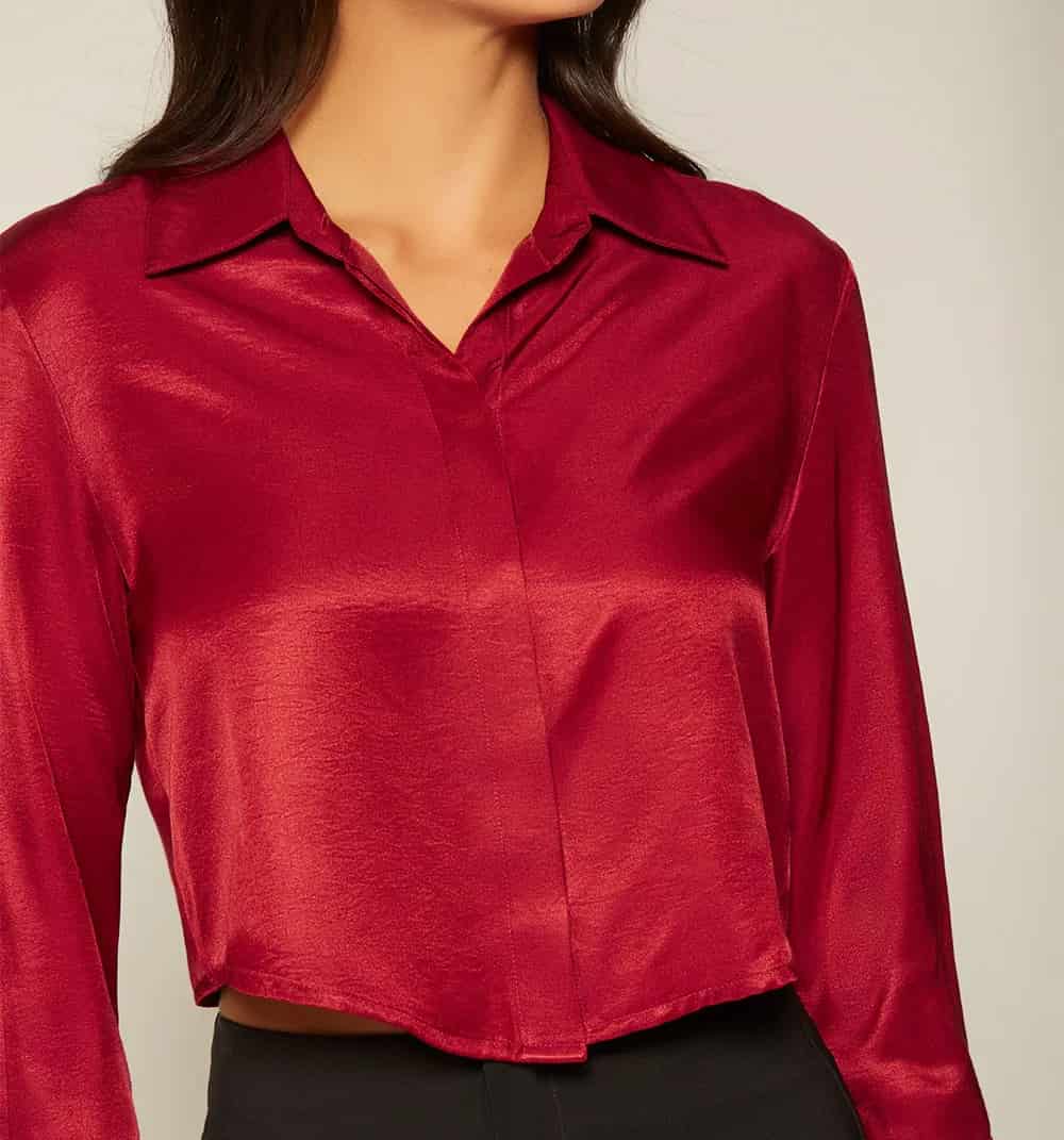 Blusa camisera boxy - miniatura 4