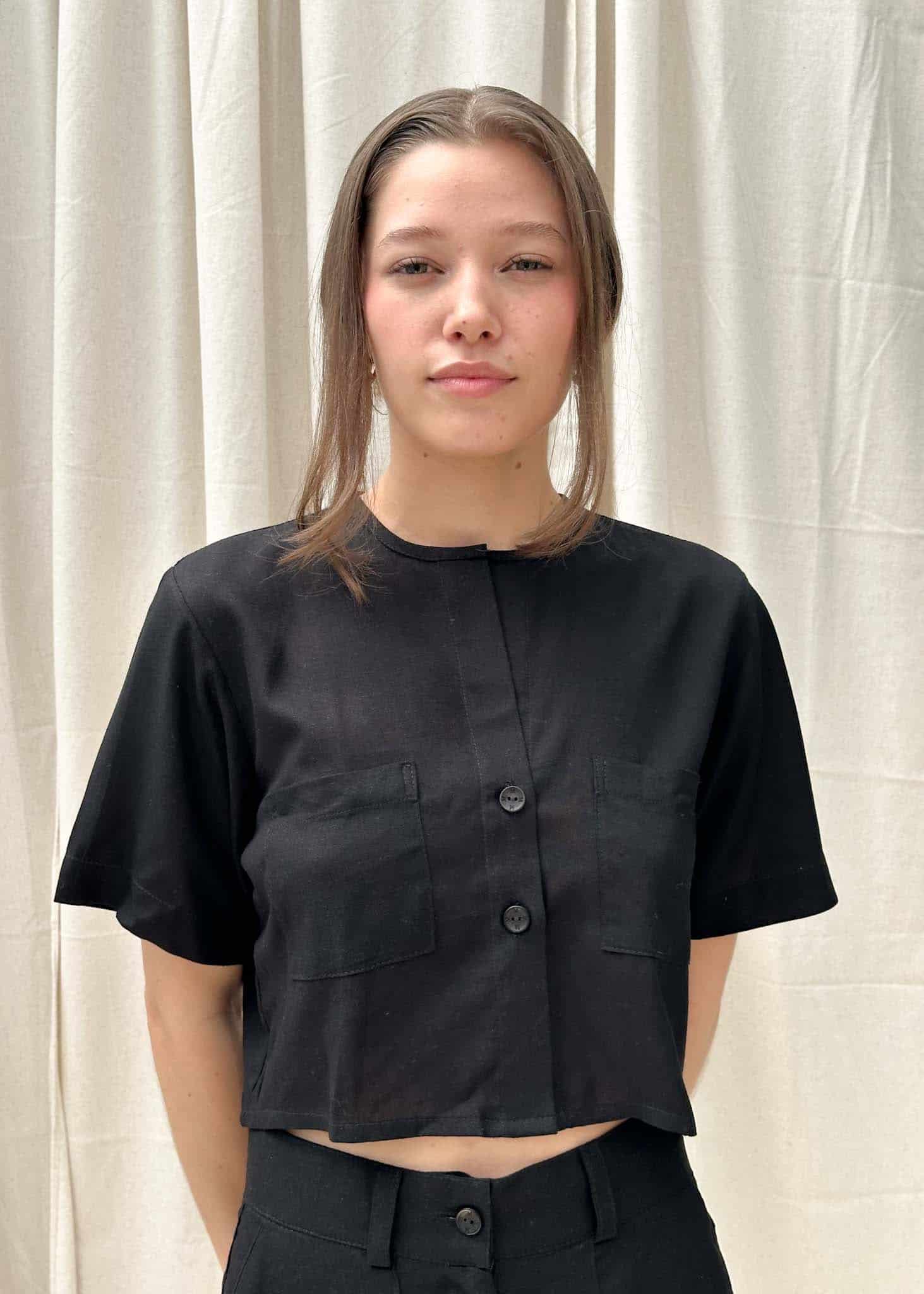 Blusa Safari Negro - miniatura 1