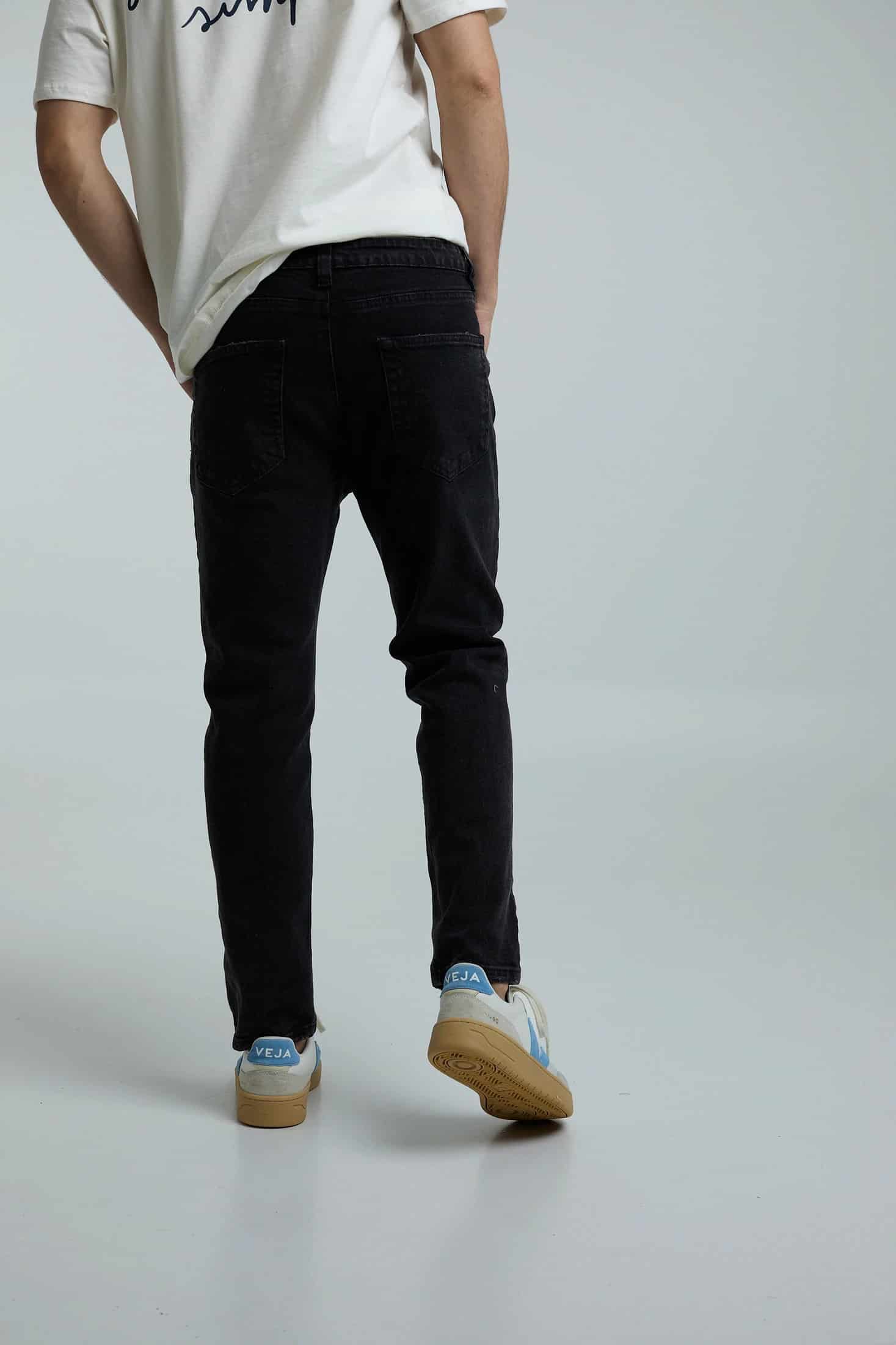 Jean crop negro - miniatura 2