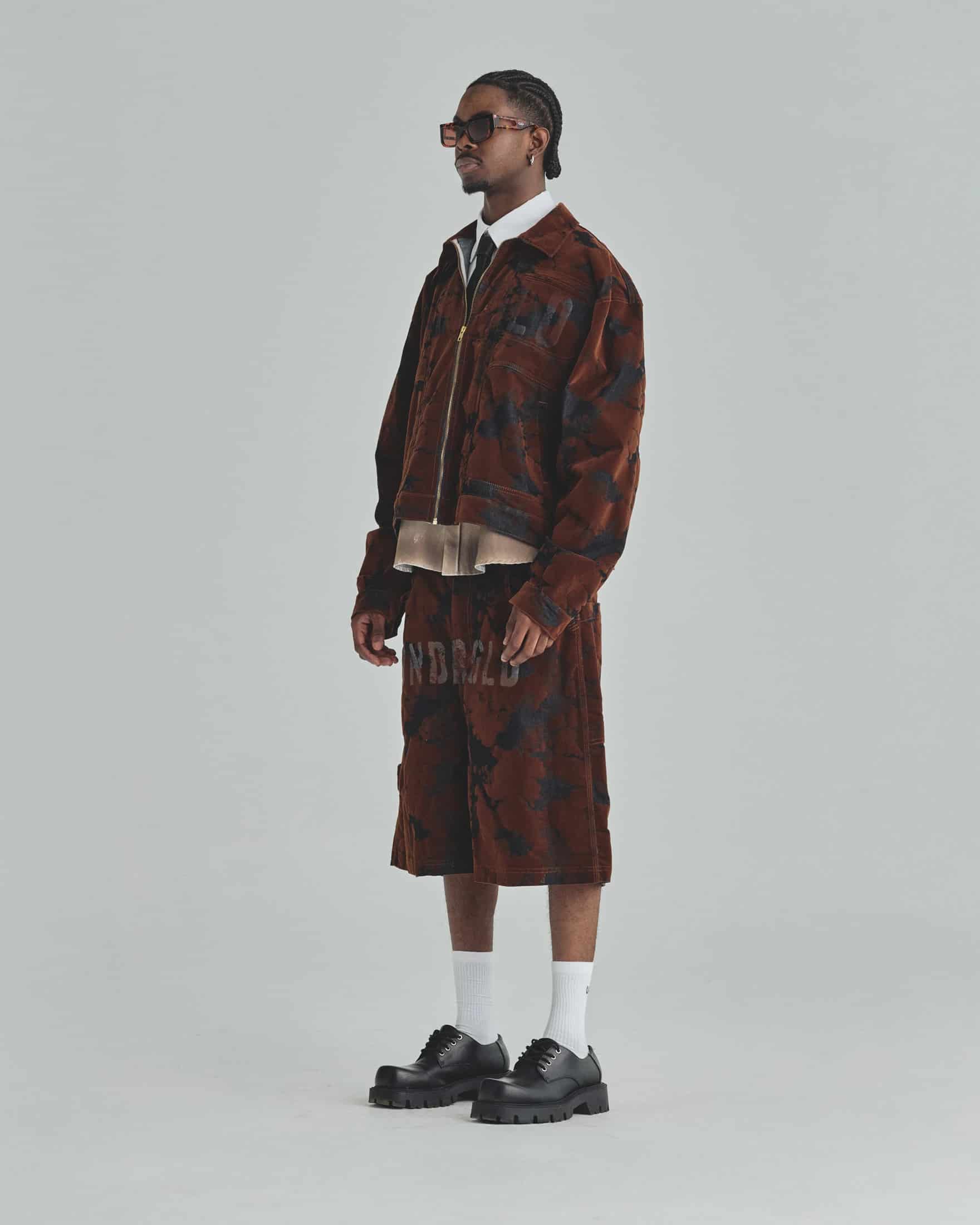 Spring UNDRGLD Wide Jorts Oxide - miniatura 5