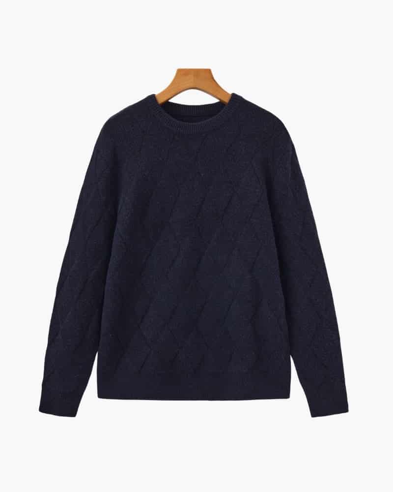 Diamond Knit Crewneck Sweater - miniatura 21