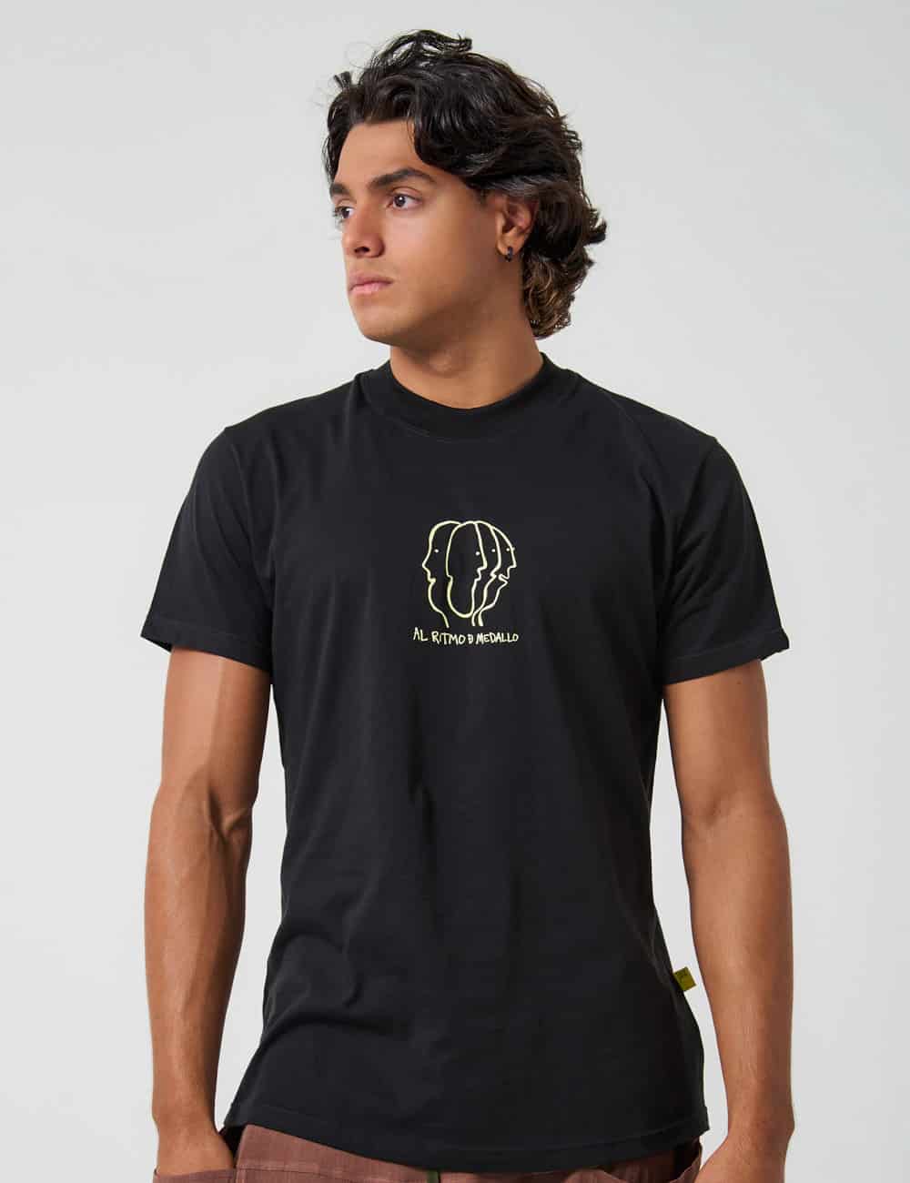 Camiseta Regular Fit Soul Rythm negro Hombre - miniatura 11