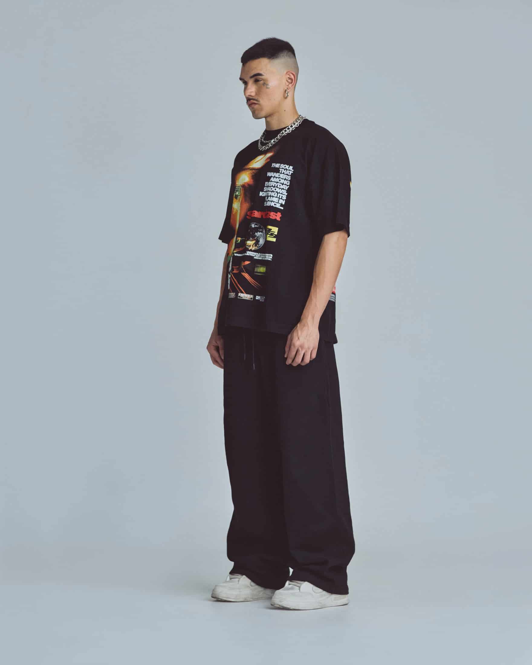 Stardust Night Drive Tshirt Black - miniatura 5