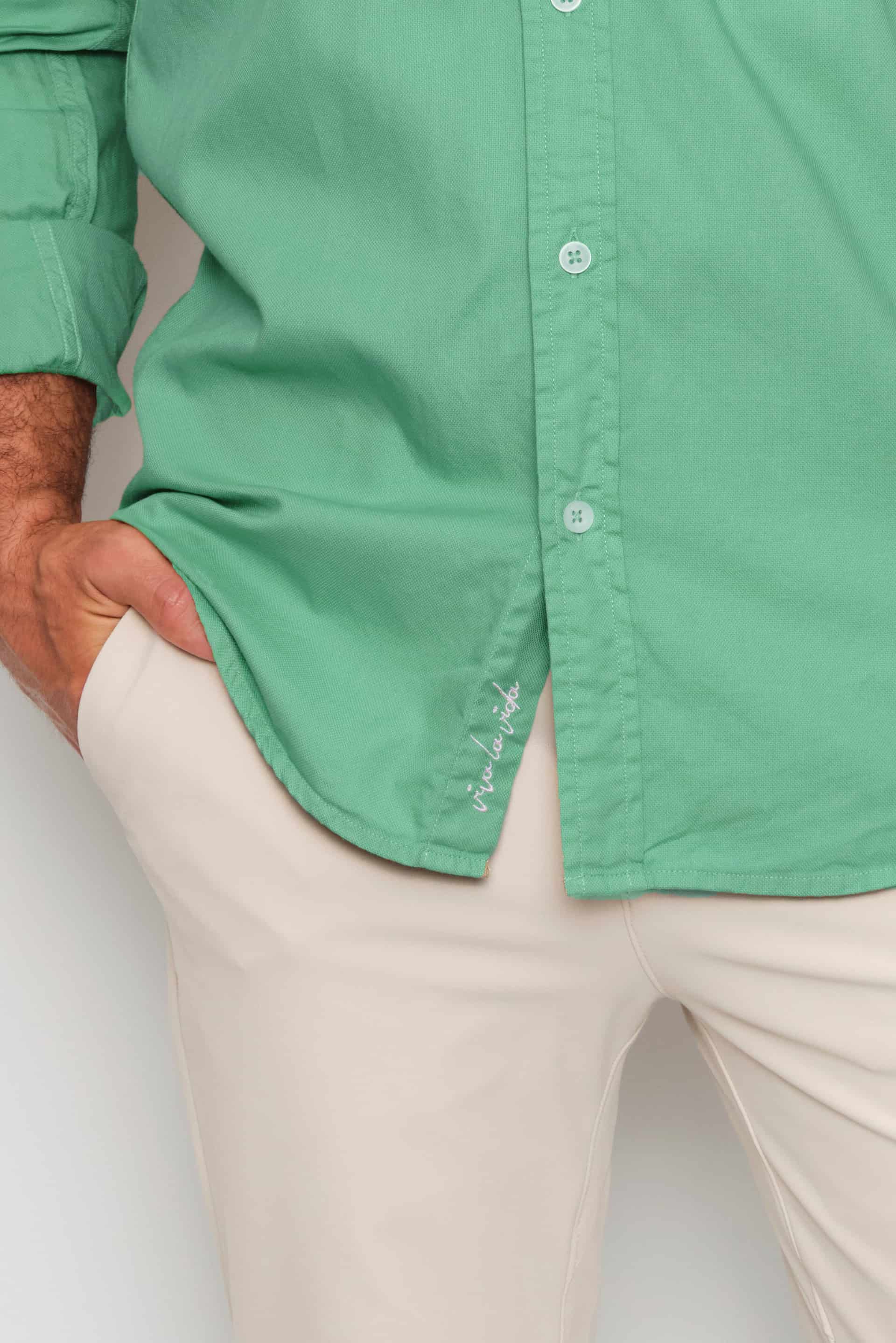 CAMISA OXFORD BASIL - miniatura 3