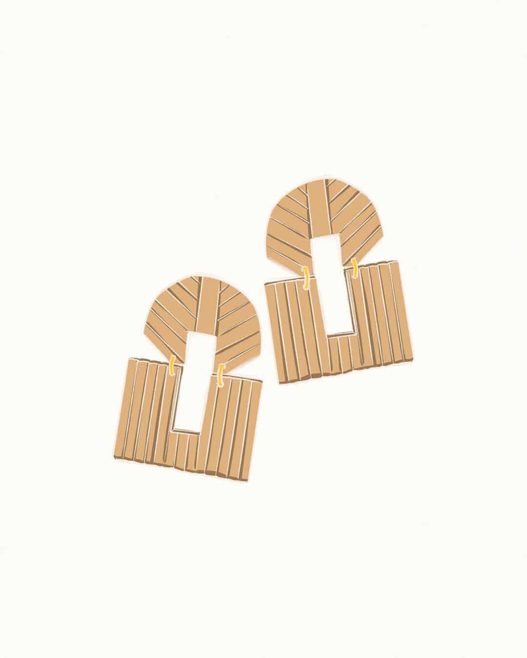Art Deco Earrings - miniatura 1