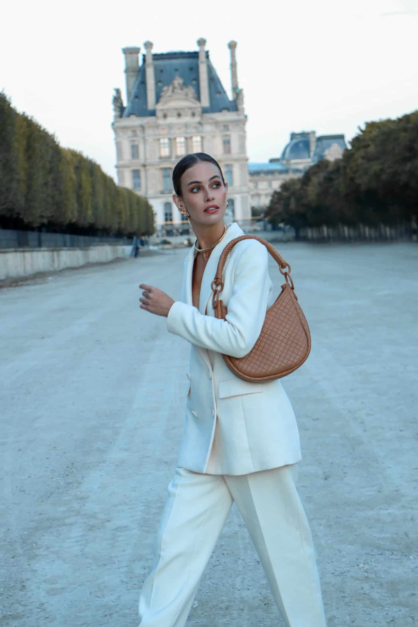 Saddle Shoulder Bag, Honey - miniatura 2