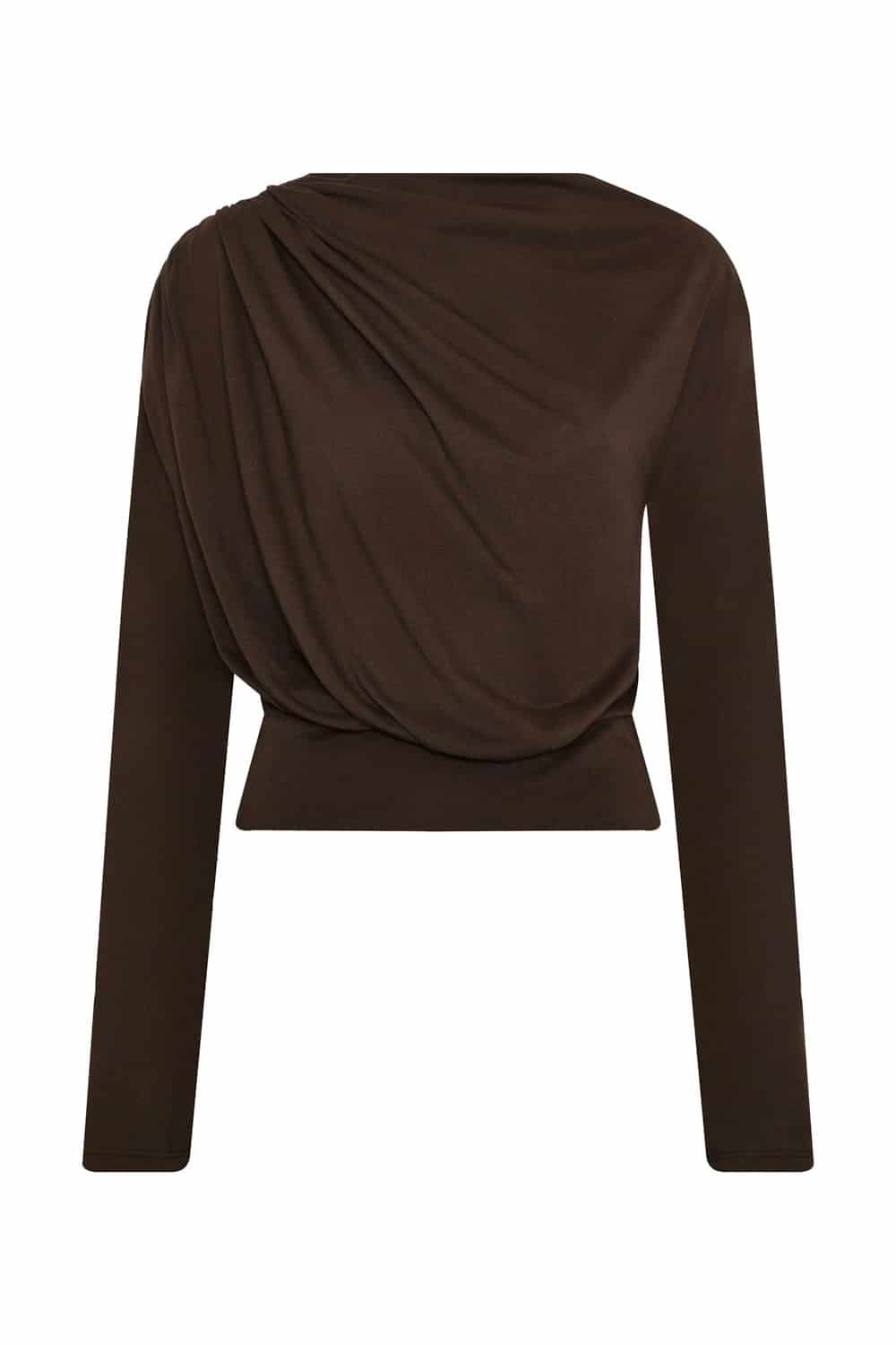 Blusa new aura de jade brown - miniatura 1