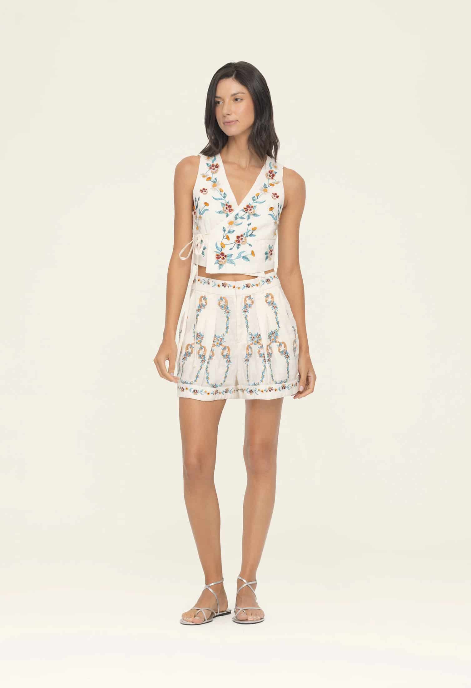 Romy Florero Shorts - miniatura 3