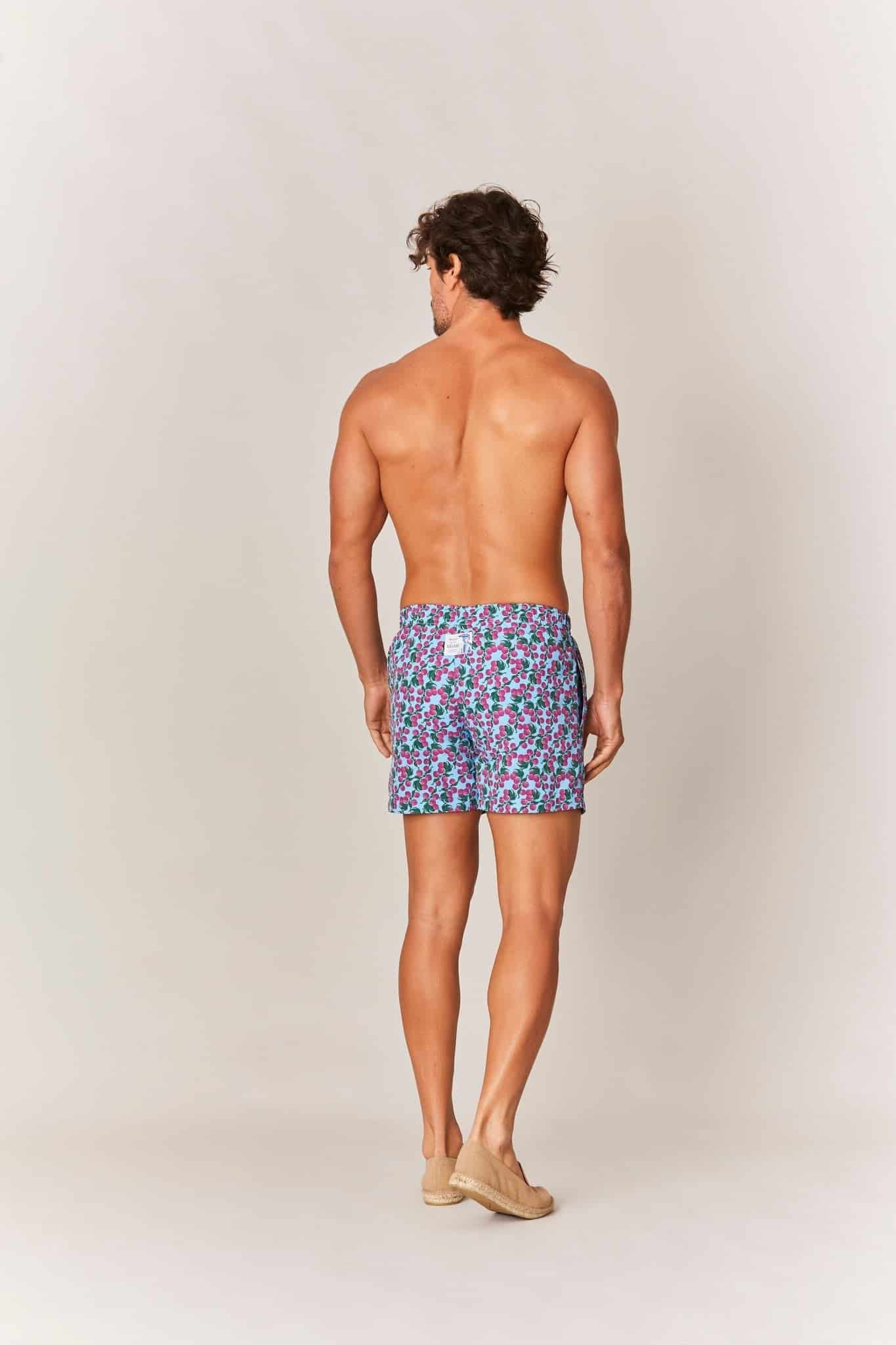 Men's grosevallas swim trunk fuxia - miniatura 4