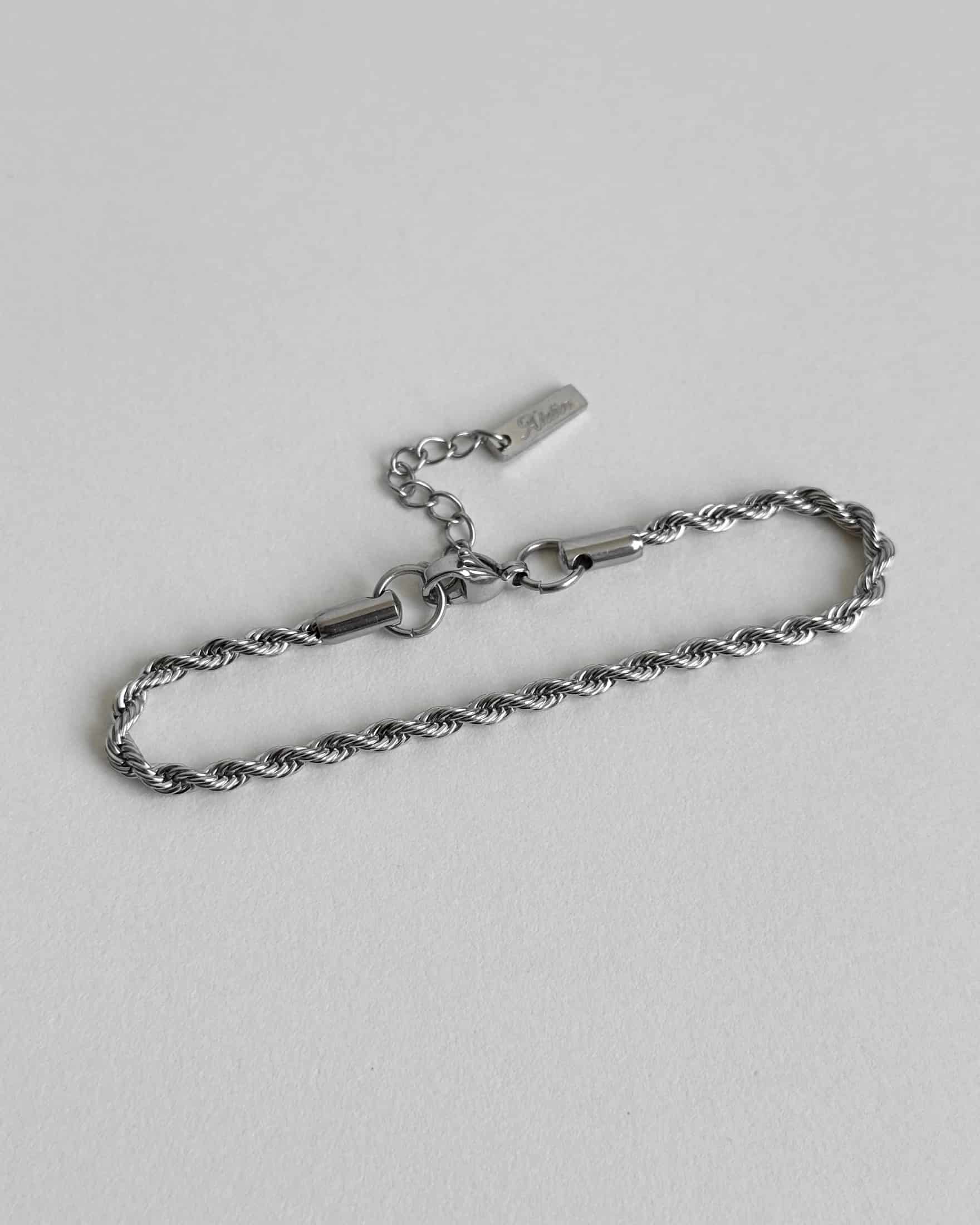 Twisted Bracelet - Silver - miniatura 1