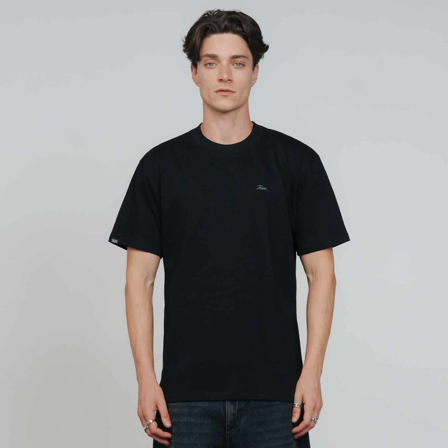 Signature T-Shirt - Black - miniatura 2