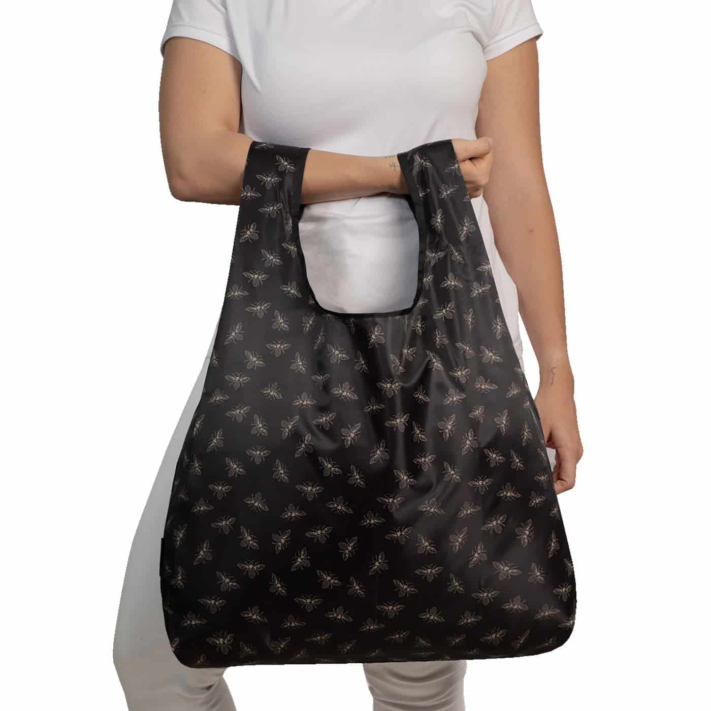 Bolsa Compras Tafeta Estampado Queen Citybags - miniatura 4
