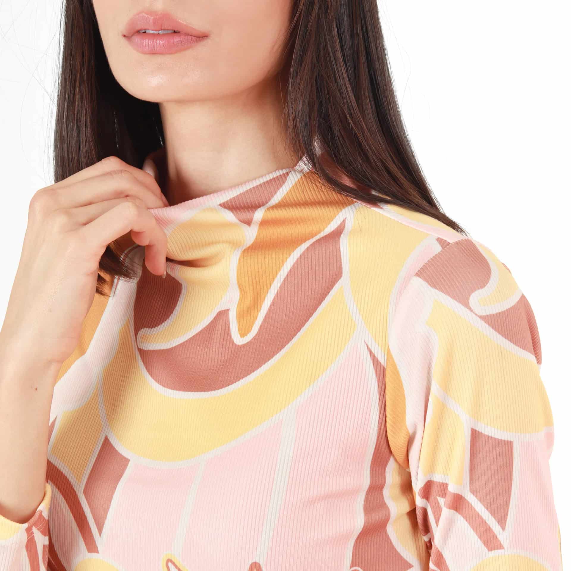 Camiseta Cuello Alto Manga Larga - miniatura 2