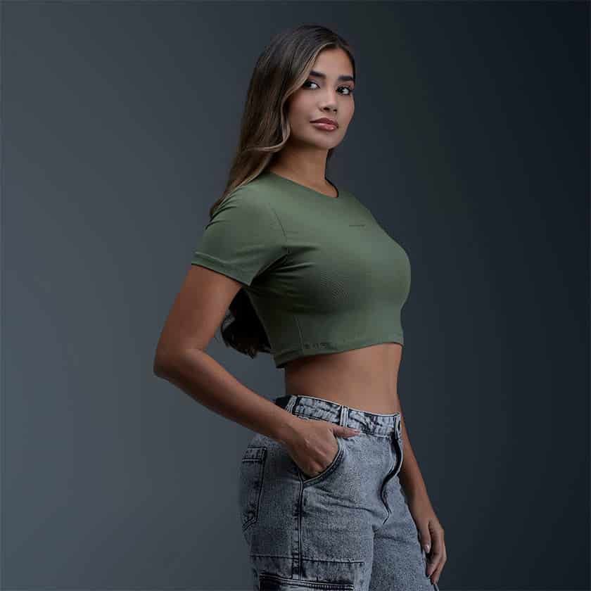 Blusa Verde Mujer - miniatura 3