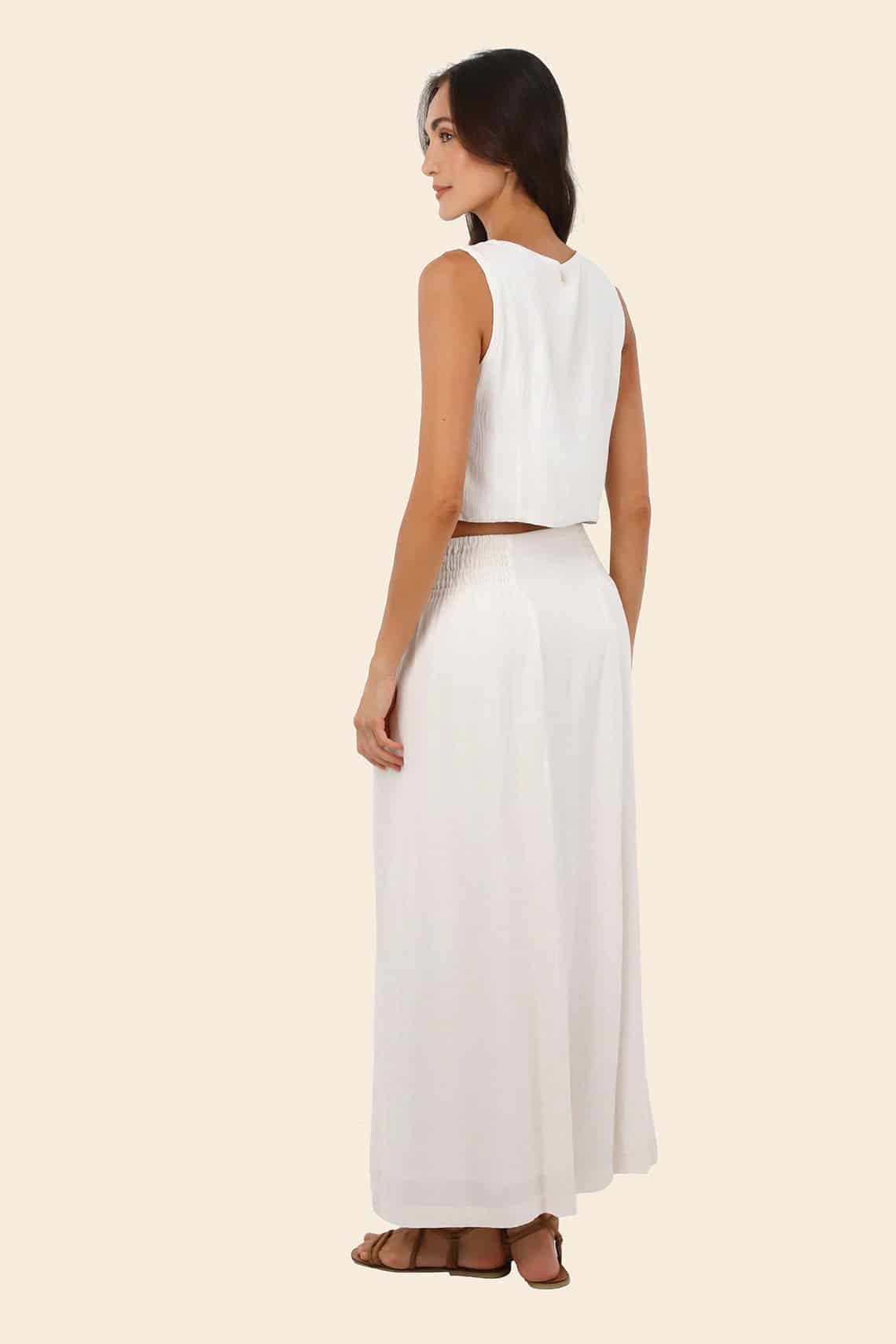 White Oleana Vest - miniatura 2