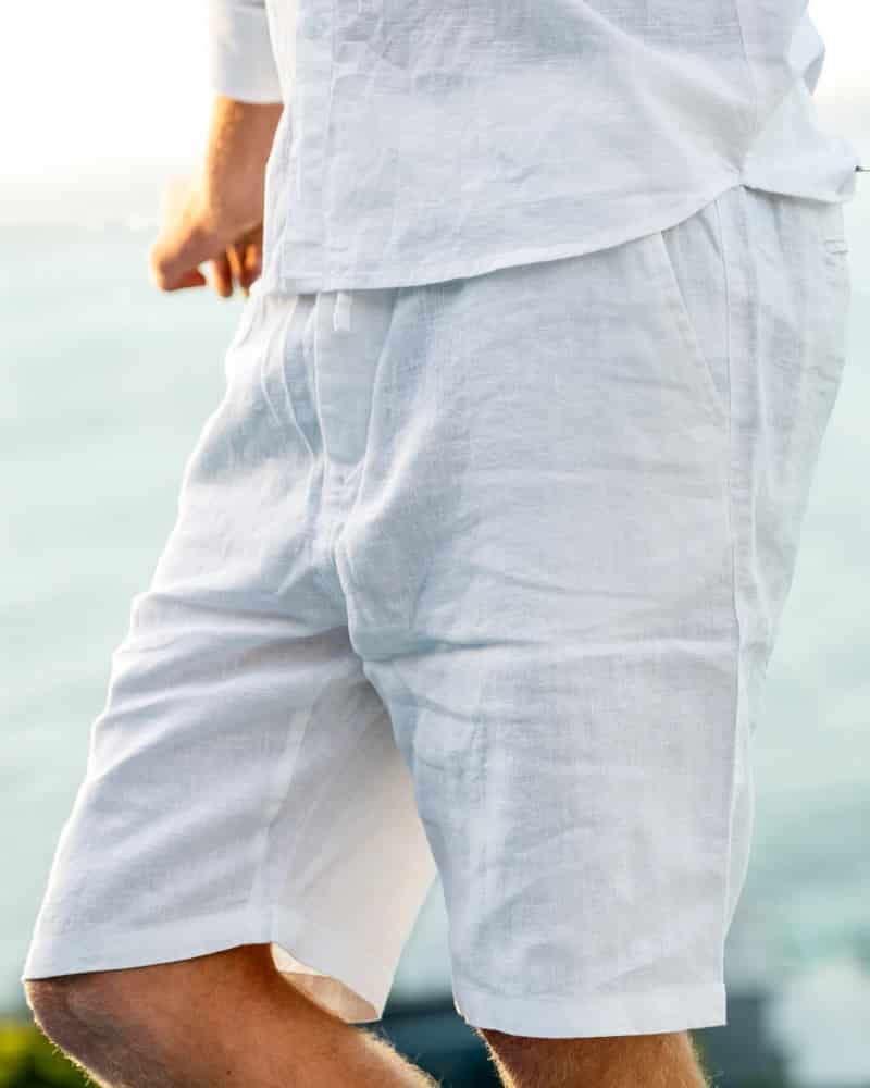 Casablanca - Premium Linen Shorts - miniatura 1