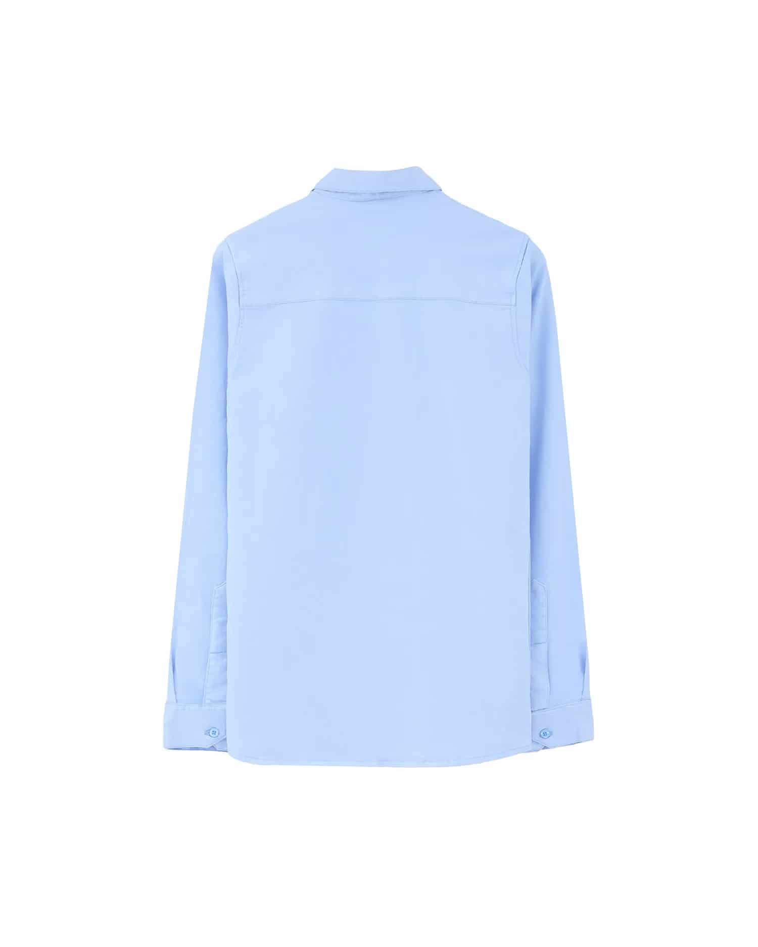 Camisa Clasica celeste - miniatura 4