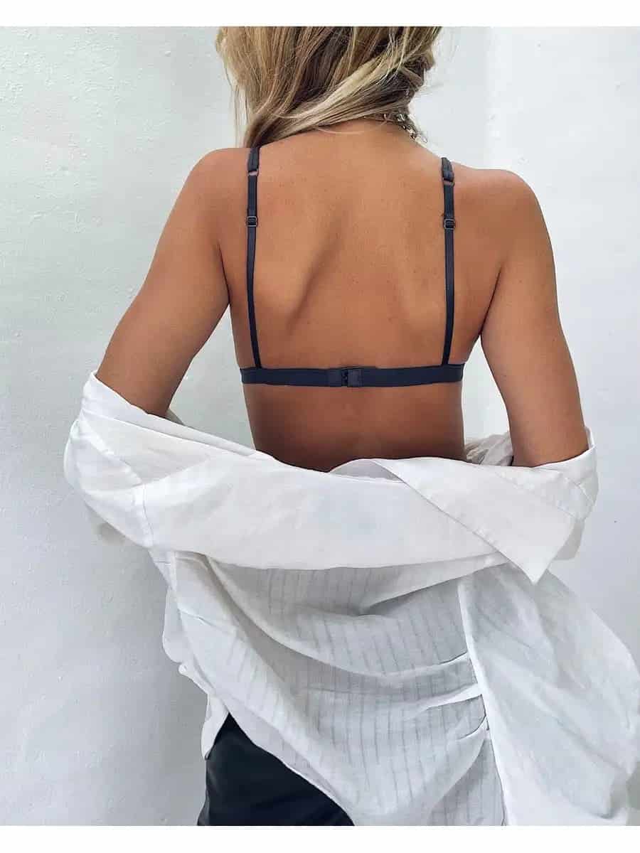 Lace Triangle Bralette - miniatura 24