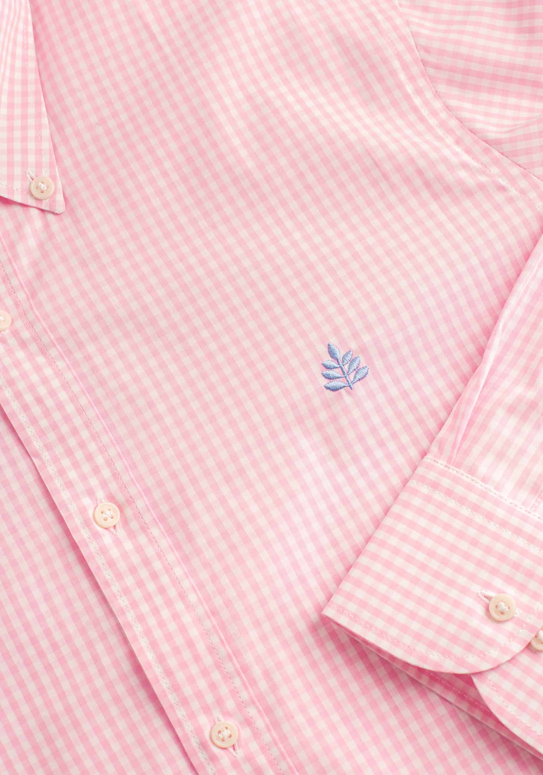 Camisa H CBD Cuadros Peq L-Azl Rosado Claro - miniatura 3