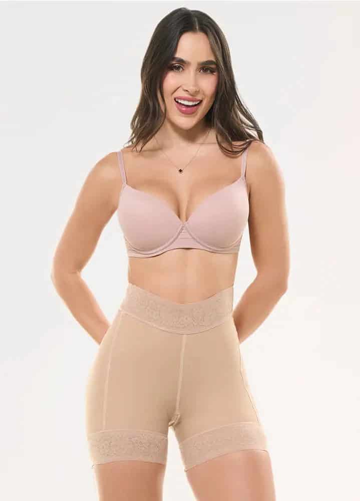 Short Faja Levanta Cola Con Control Abdominal | Salome 321-C - miniatura 2