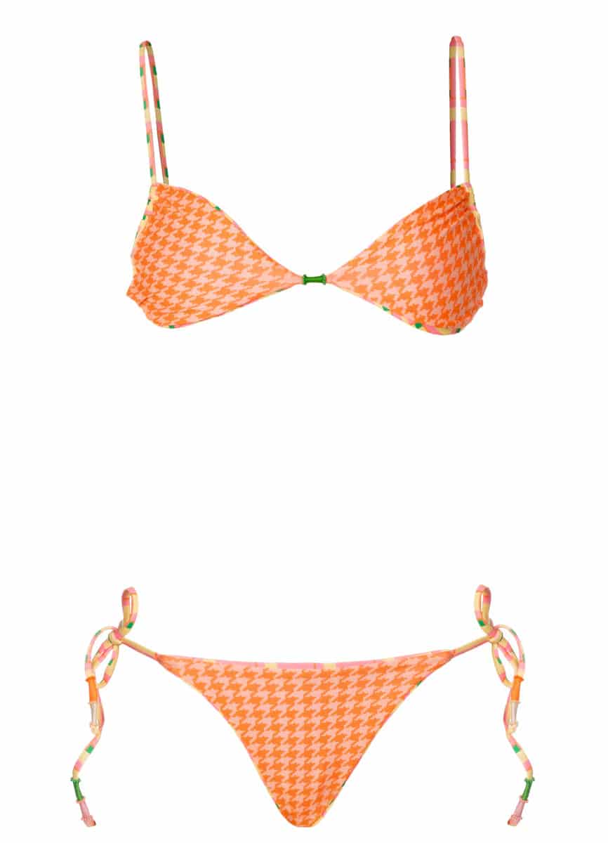 Maaji Blush Tide Ariel Sliding Triangle Bikini Top - miniatura 6