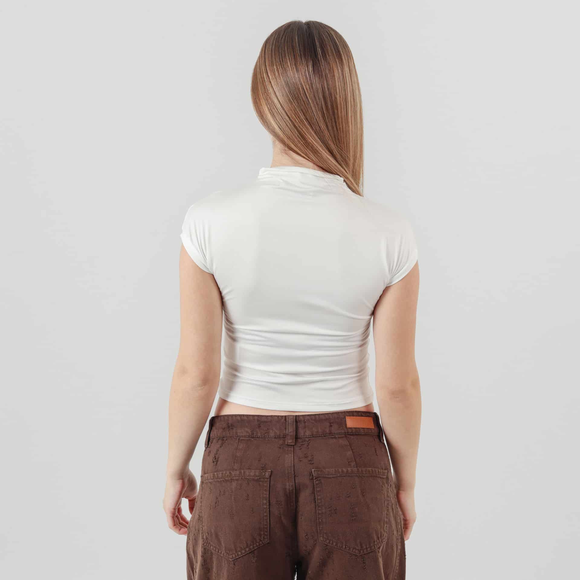 Camiseta Cuello Alto Manga Sisa - miniatura 4