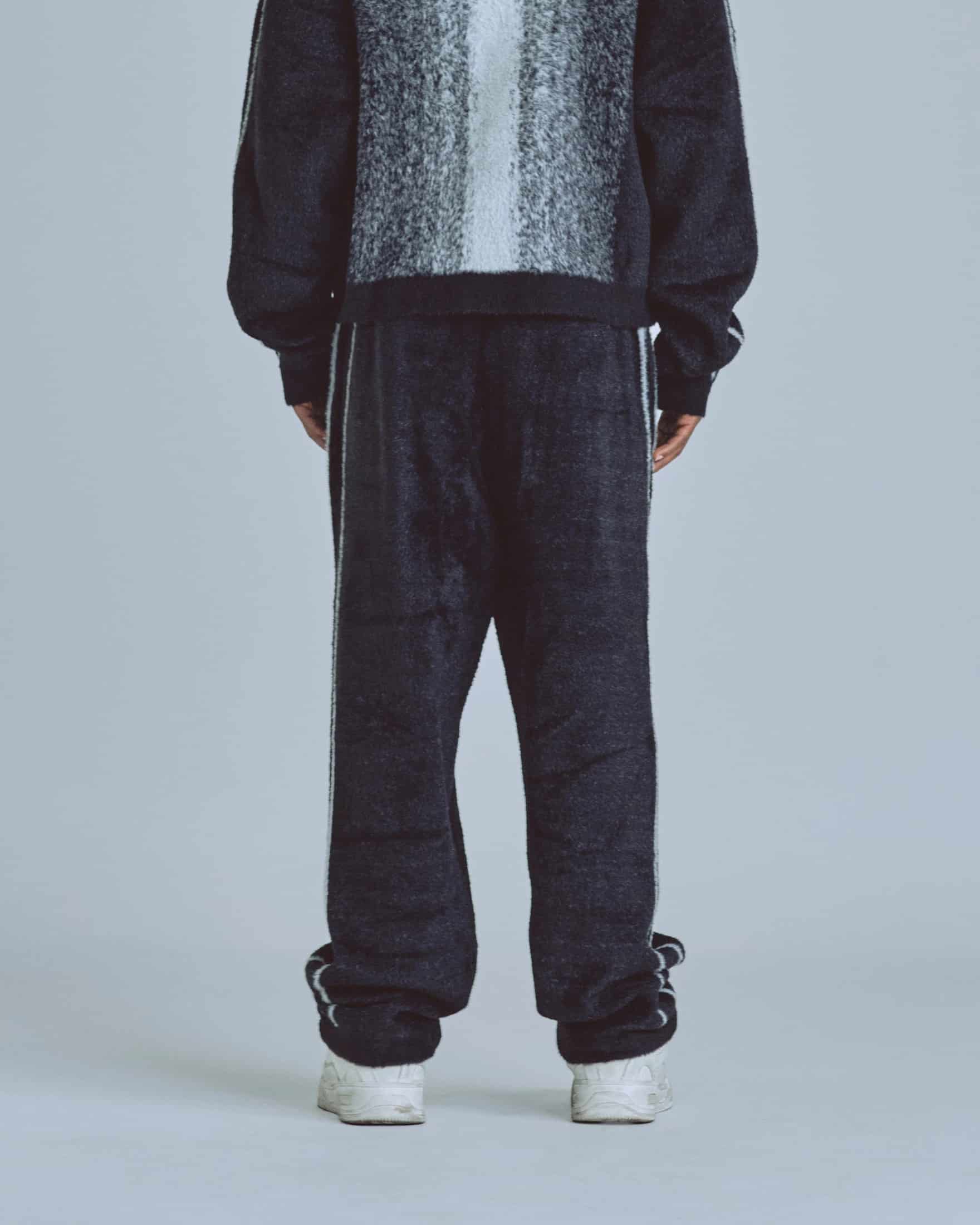 Basics Knit Pants Bone/Black - miniatura 5