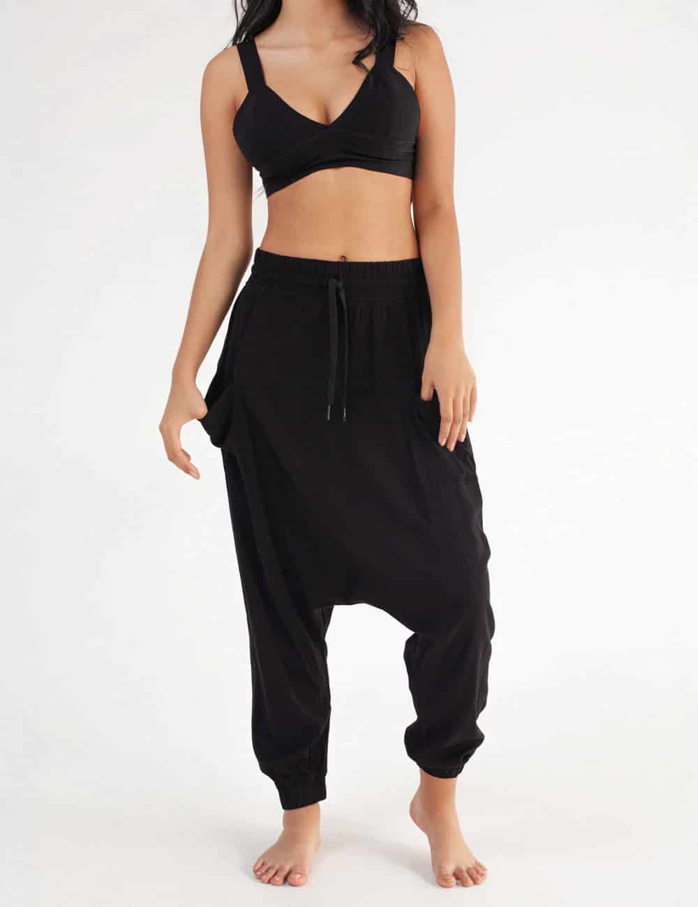 Pantalón Aladino negro mujer - miniatura 17