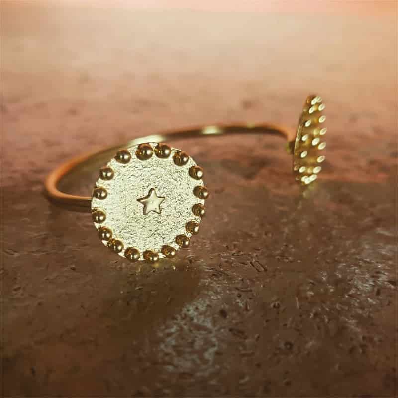 Brazalete con dos medallones precolombinos - miniatura 4