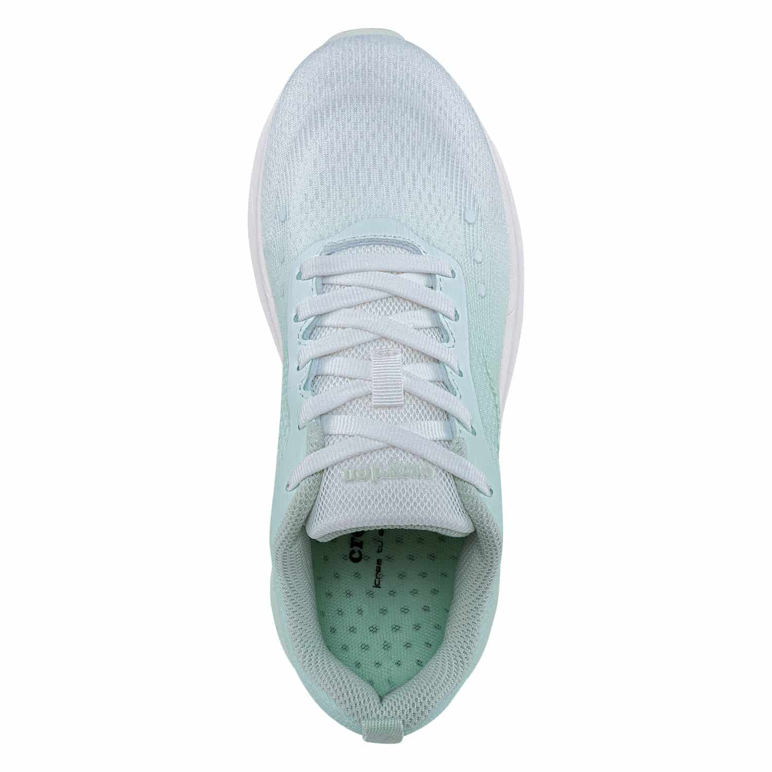 Tenis Running Wibo Blanco-Verde Croydon Para Mujer - miniatura 6