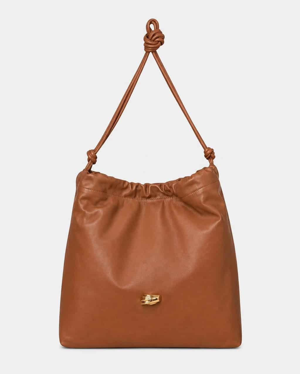 Le Sac G Beige Leather Bag - miniatura 7