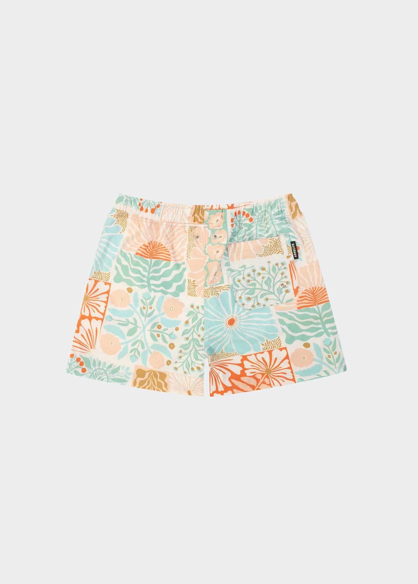 SHORT DE BAÑO FLORIDO - miniatura 2