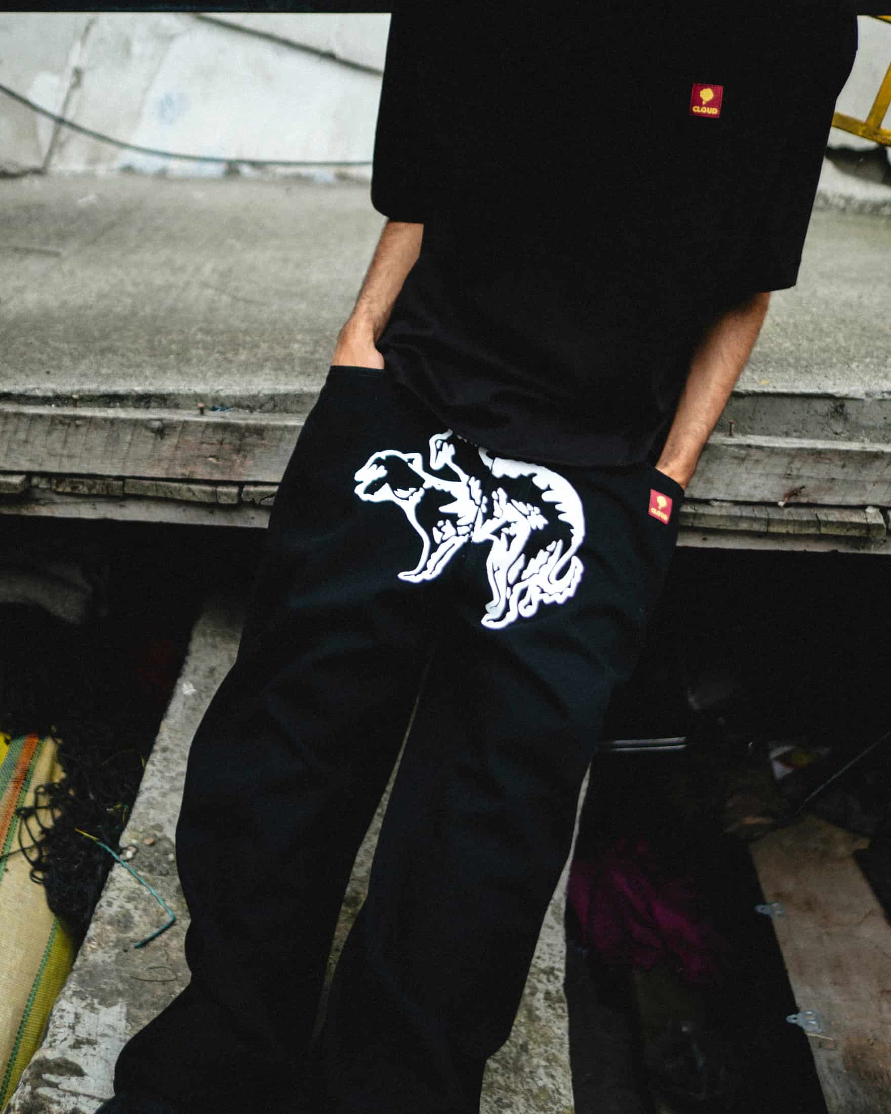 Pantalón cariñito negro - miniatura 8