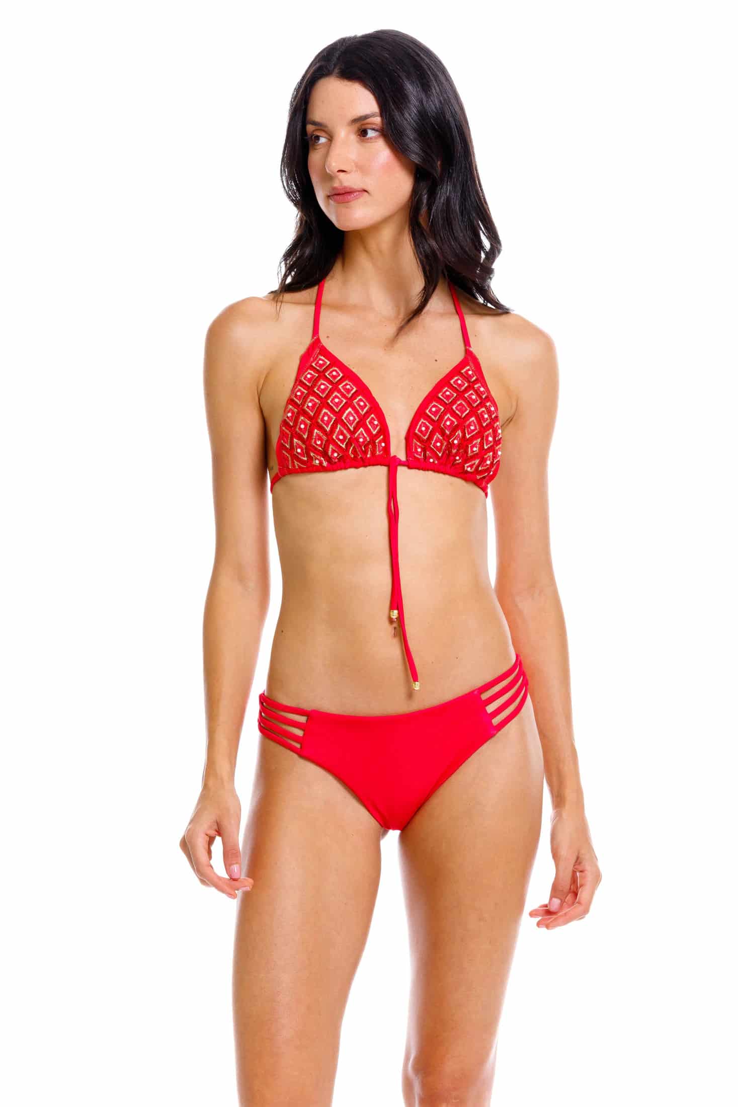 Panty Straps de Bikini True Red - miniatura 3