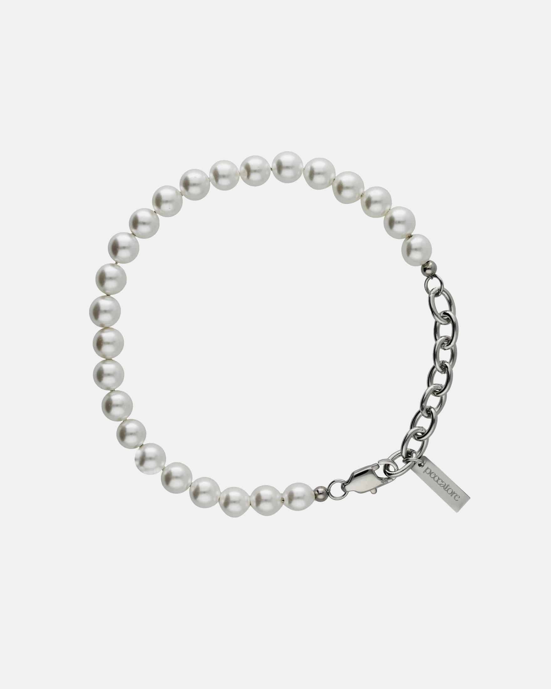 Pack Pulsera Cubana 6 mm + Pulsera Perlas 6 mm - miniatura 3
