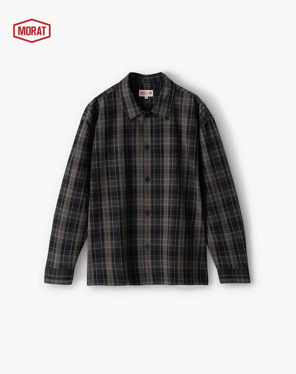 Camisa overshirt cuadros unisex GEF | MORAT - miniatura 8