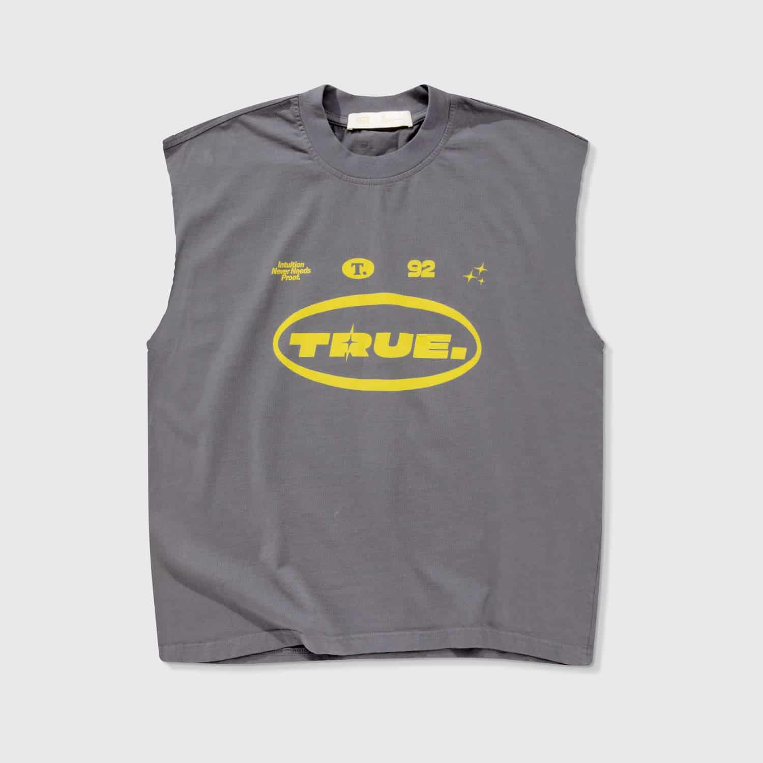 Intuition Sleeveless Tee - Gray - miniatura 1