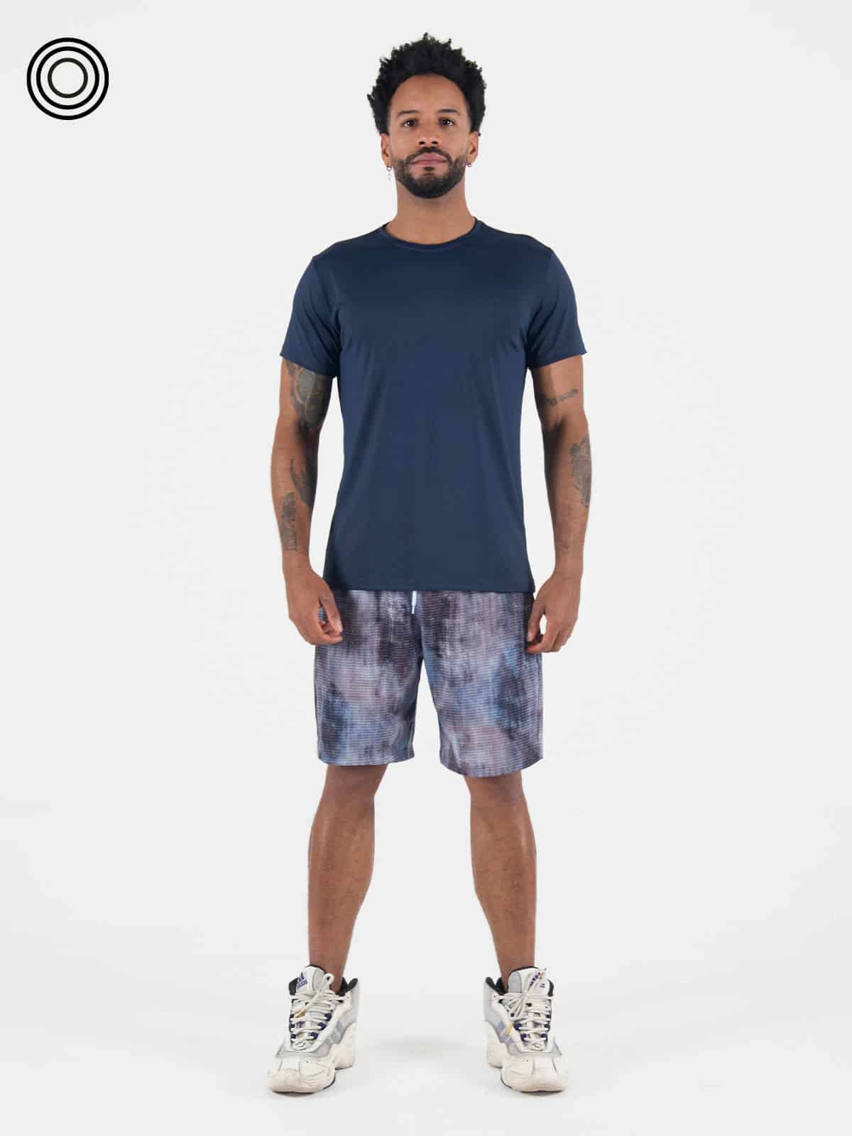 Pantaloneta basica hombre panal sublimada bro - miniatura 2