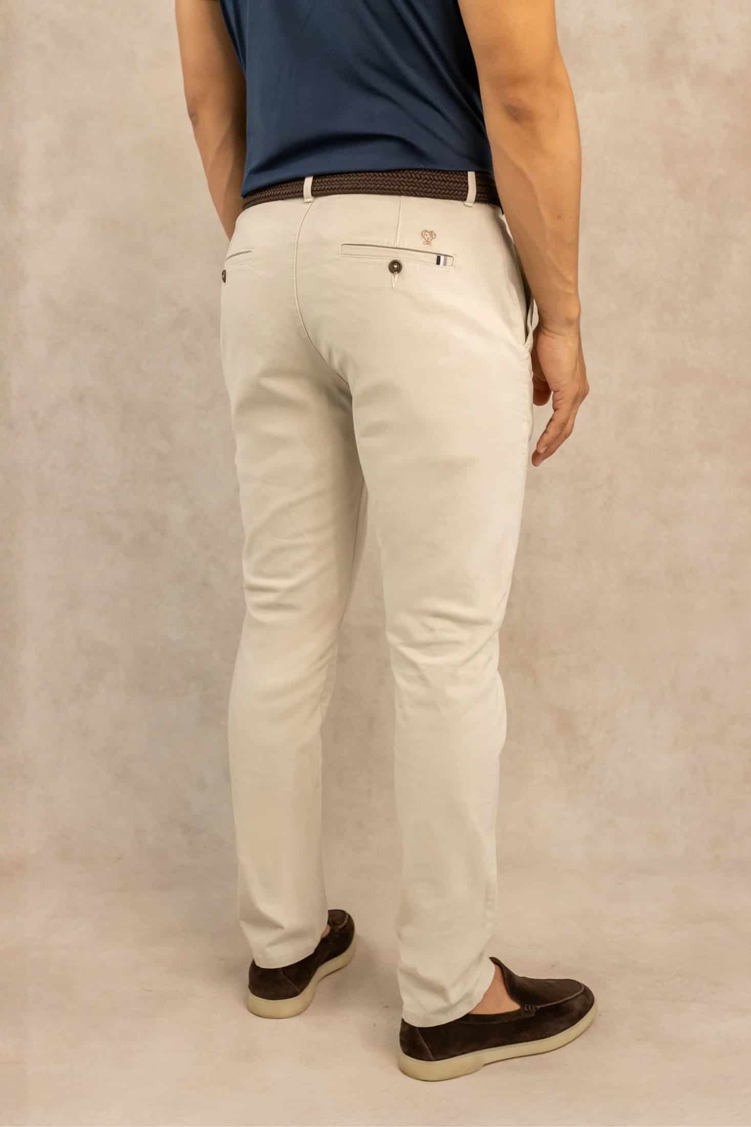 Pantalon Elastico Marfil - miniatura 4