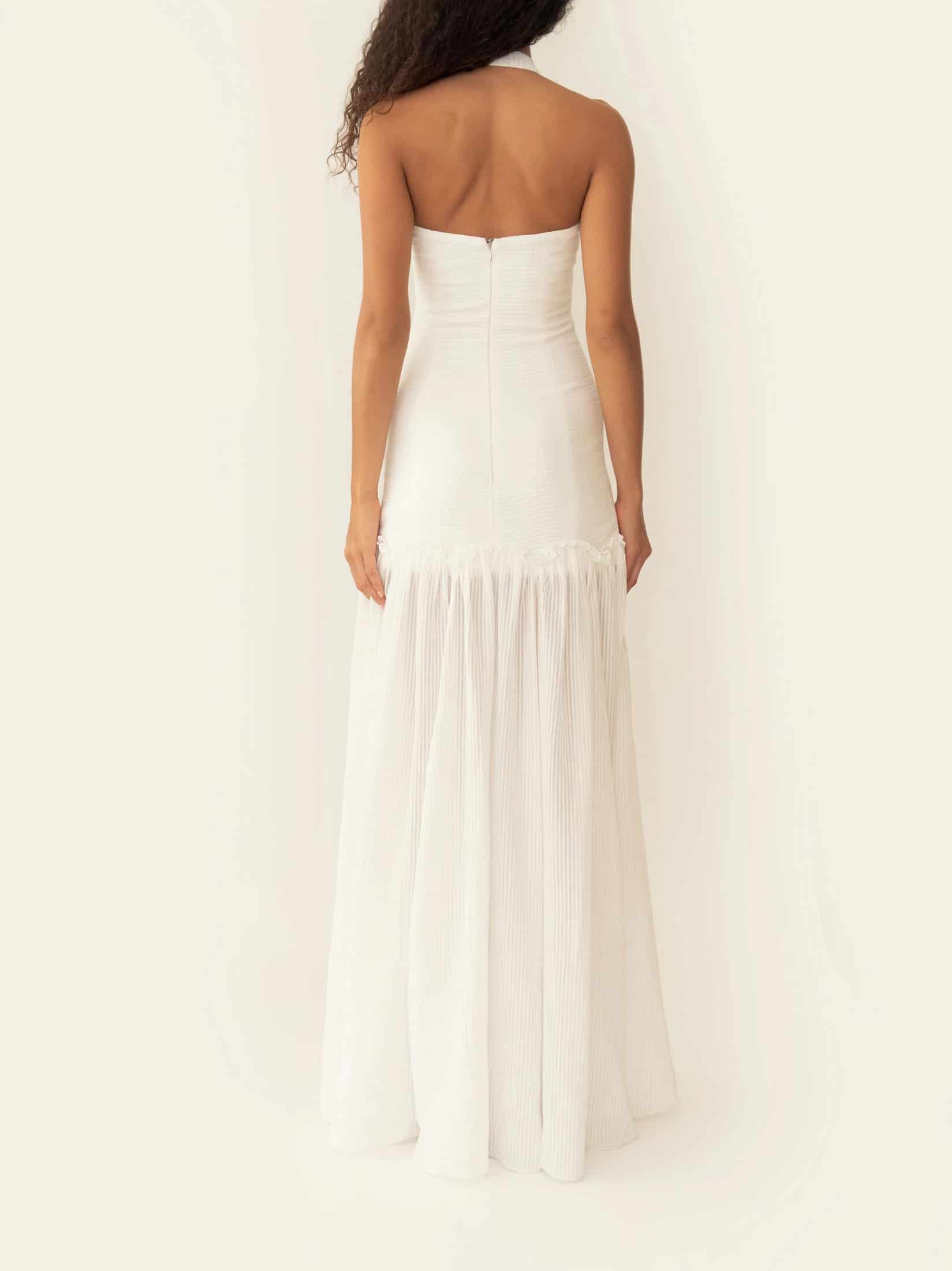 MARIA DRESS IVORY - miniatura 4