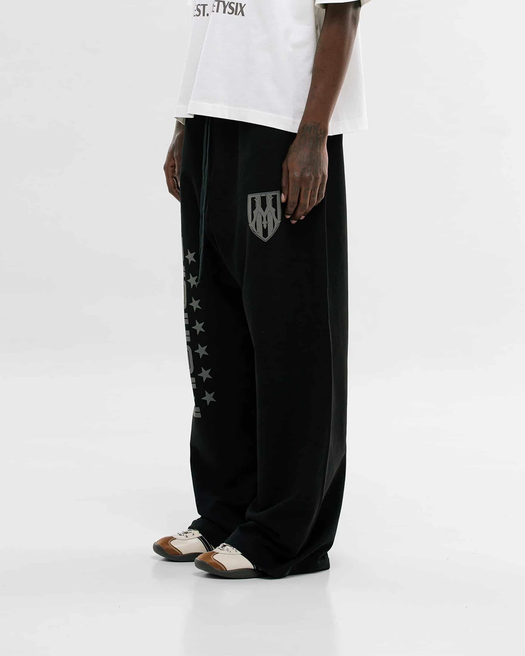 Jogger Wide Fit Shield - Negro - miniatura 5