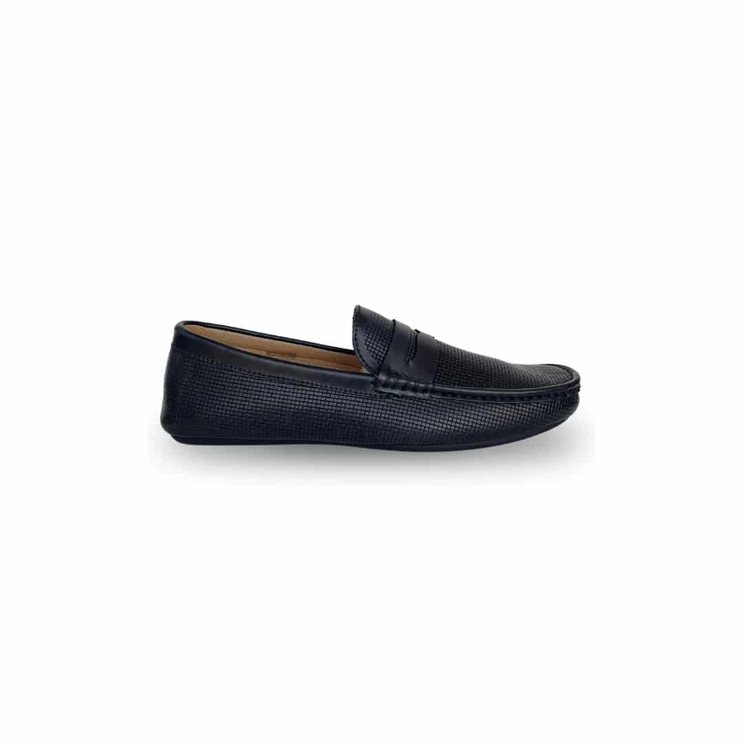 Zapato Mocasin Casual Jon Sonen Hombre Blue - miniatura 1