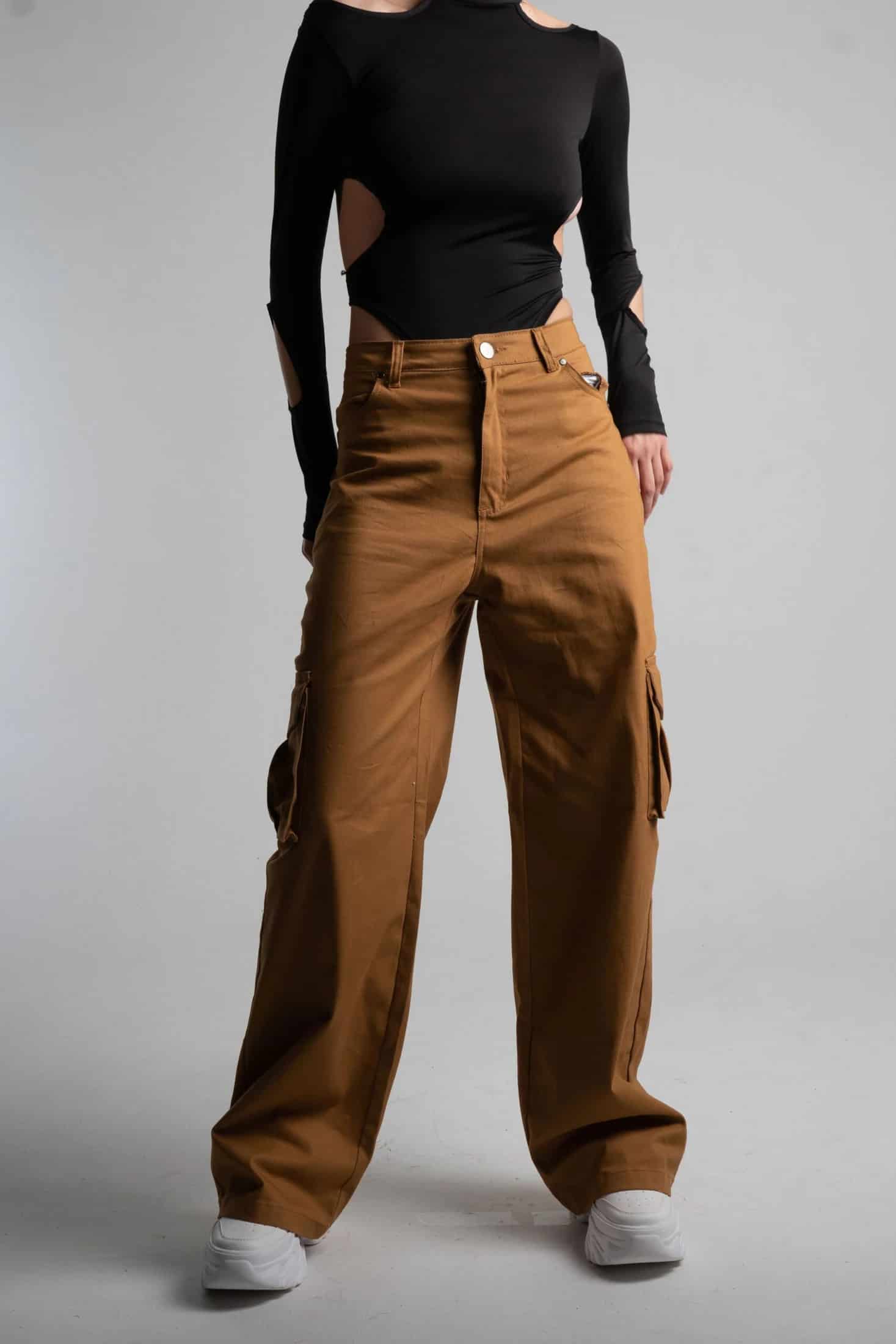 Pantalón Cargo Camel - miniatura 5