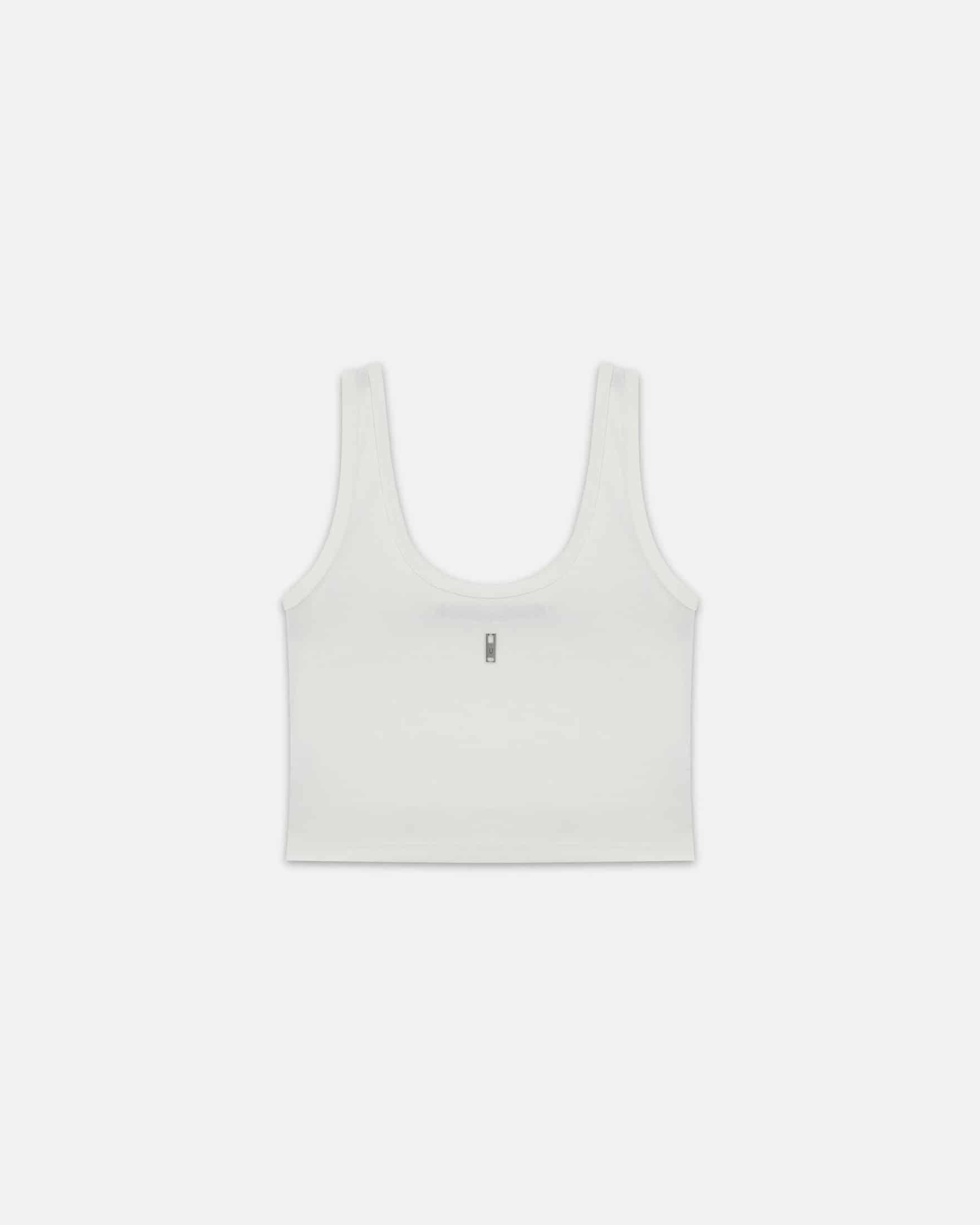 W Line Basic Tank Top White - miniatura 3