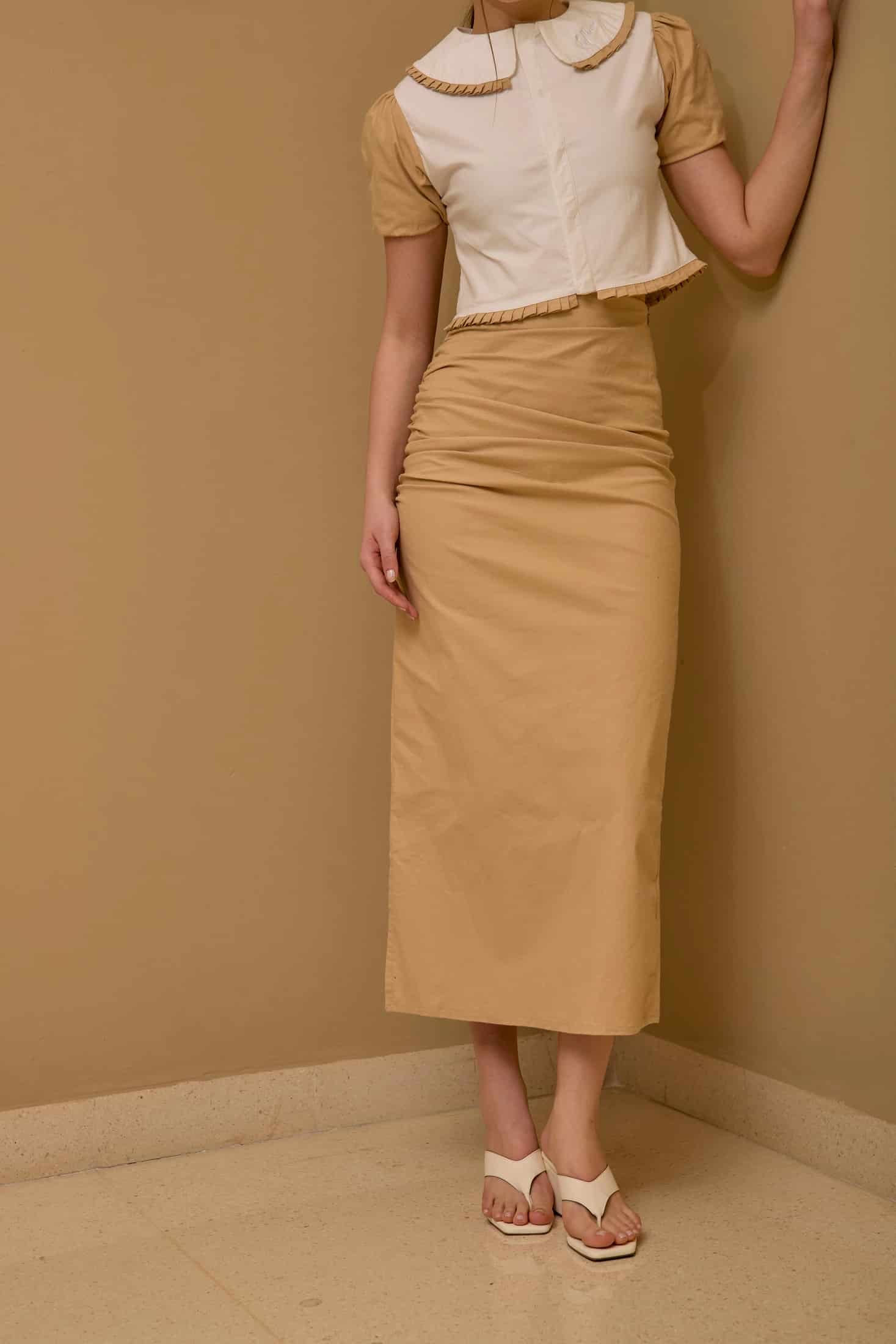 Falda Cambridge Beige - miniatura 2