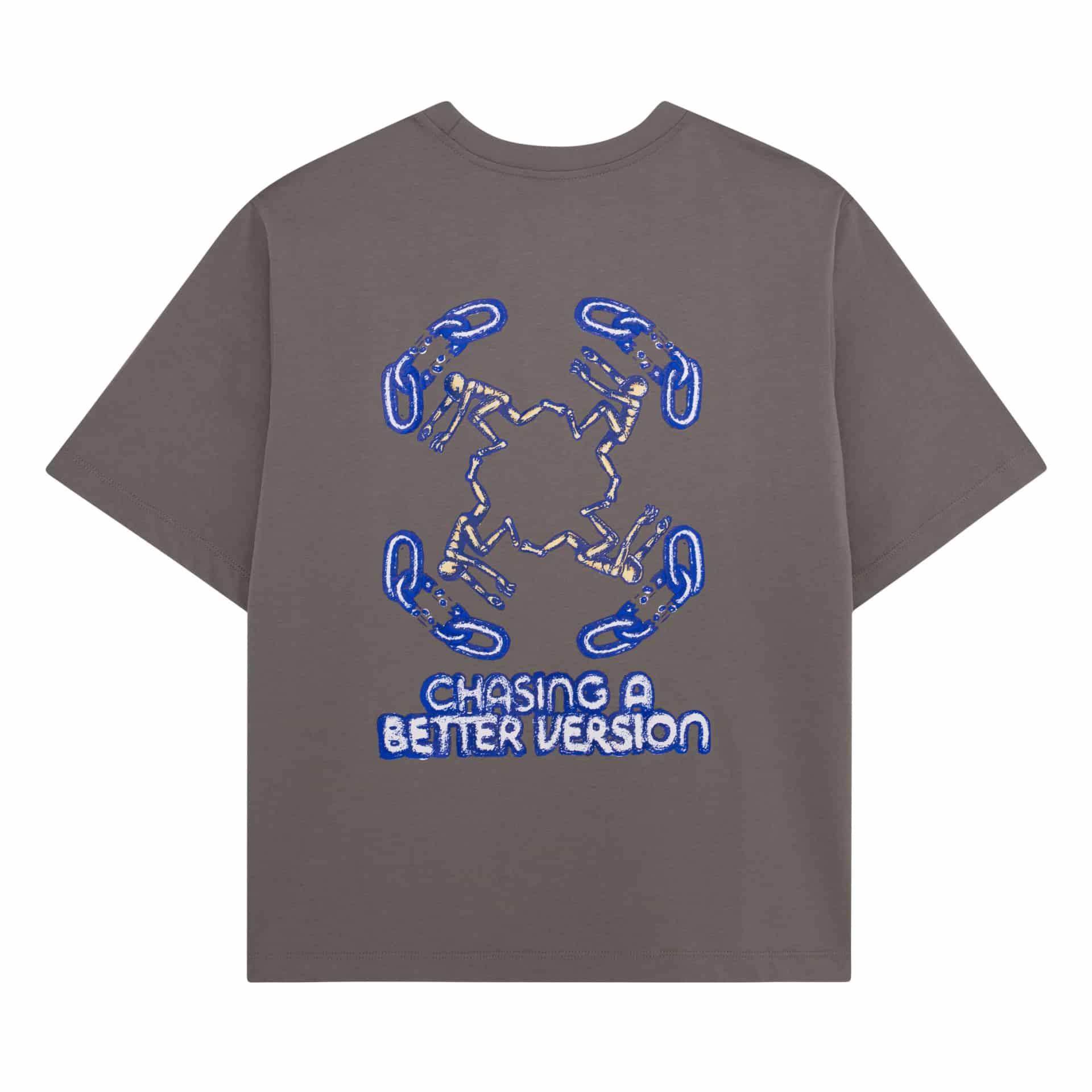 CAMISETA BETTER VERSION GRIS - miniatura 1