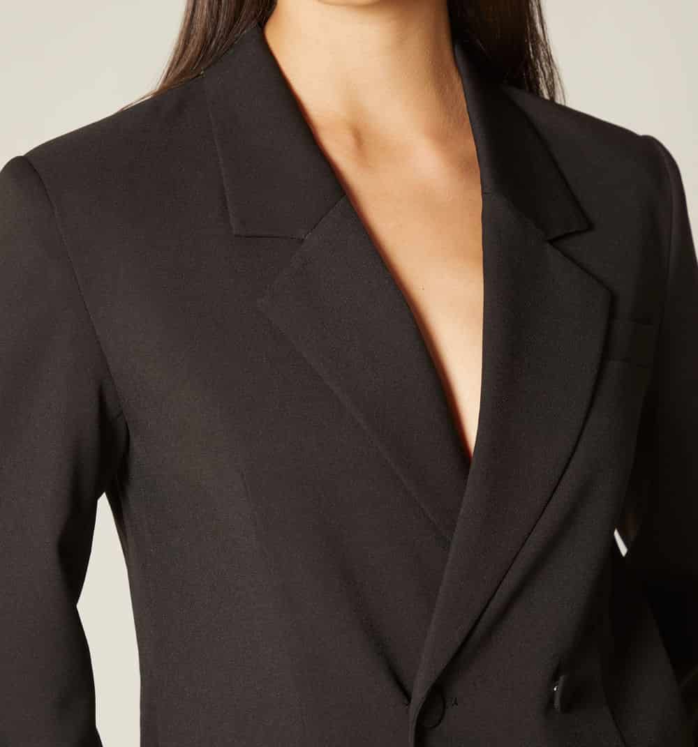 Enterizo short  tipo blazer - miniatura 3