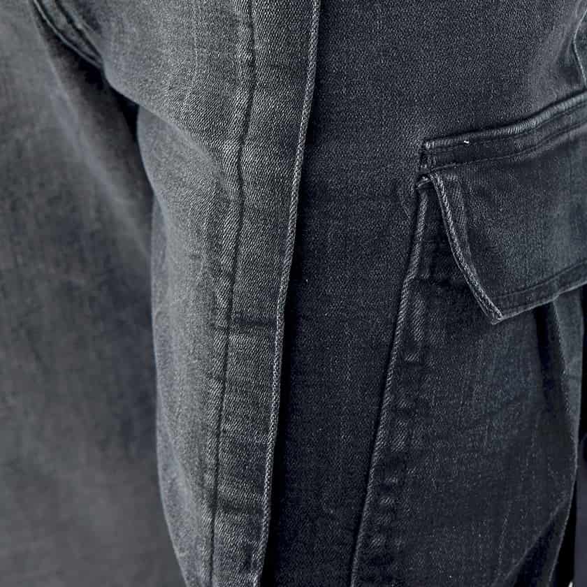Pantalón Cargo Gris - miniatura 9