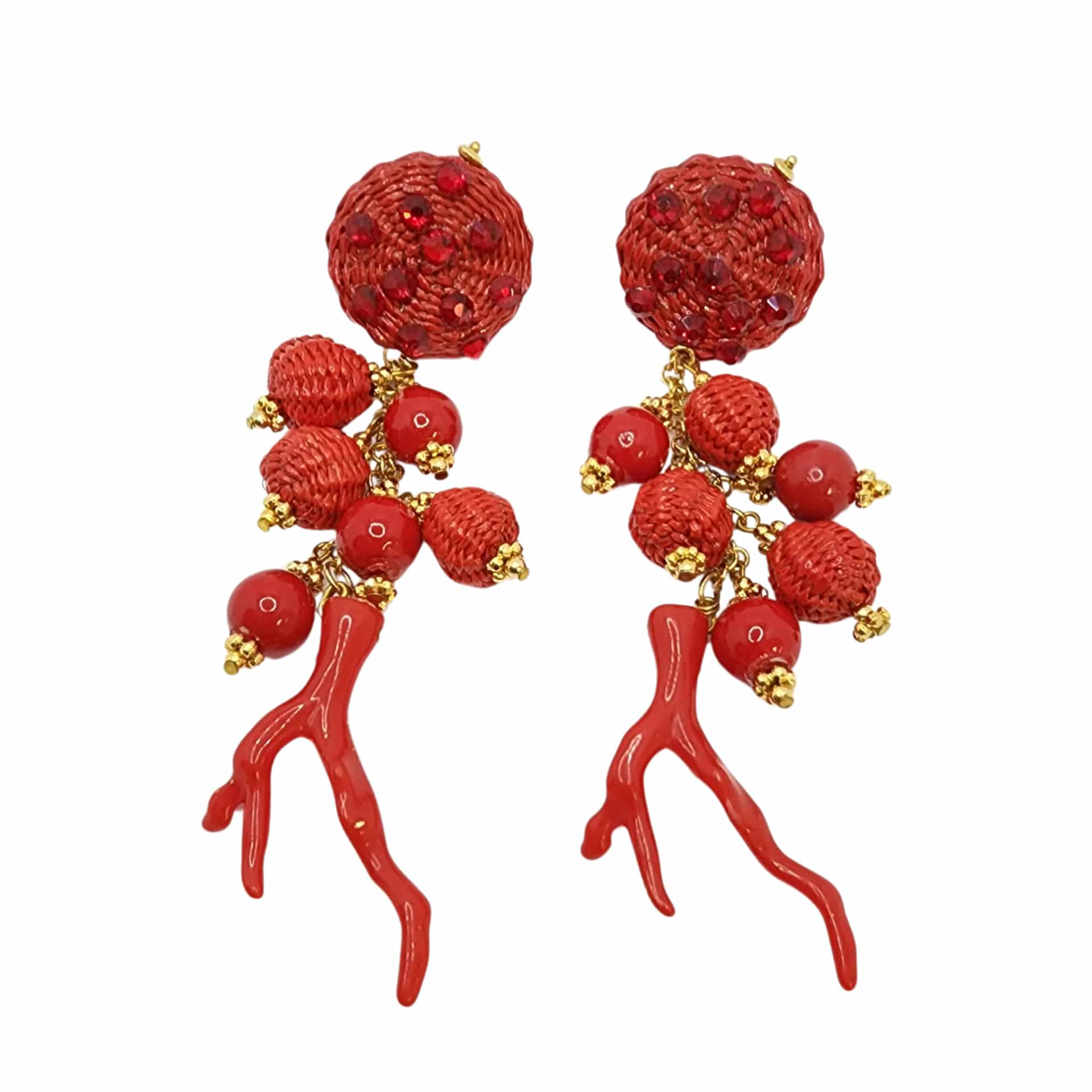 Coral Earrings - miniatura 1